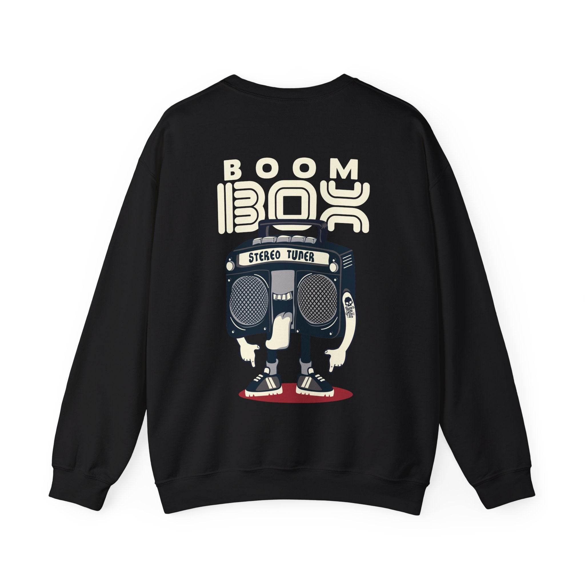 Retro Boom Box Sweatshirt Vintage Music Lover Gift Unisex Cozy Crewneck – Bamerix