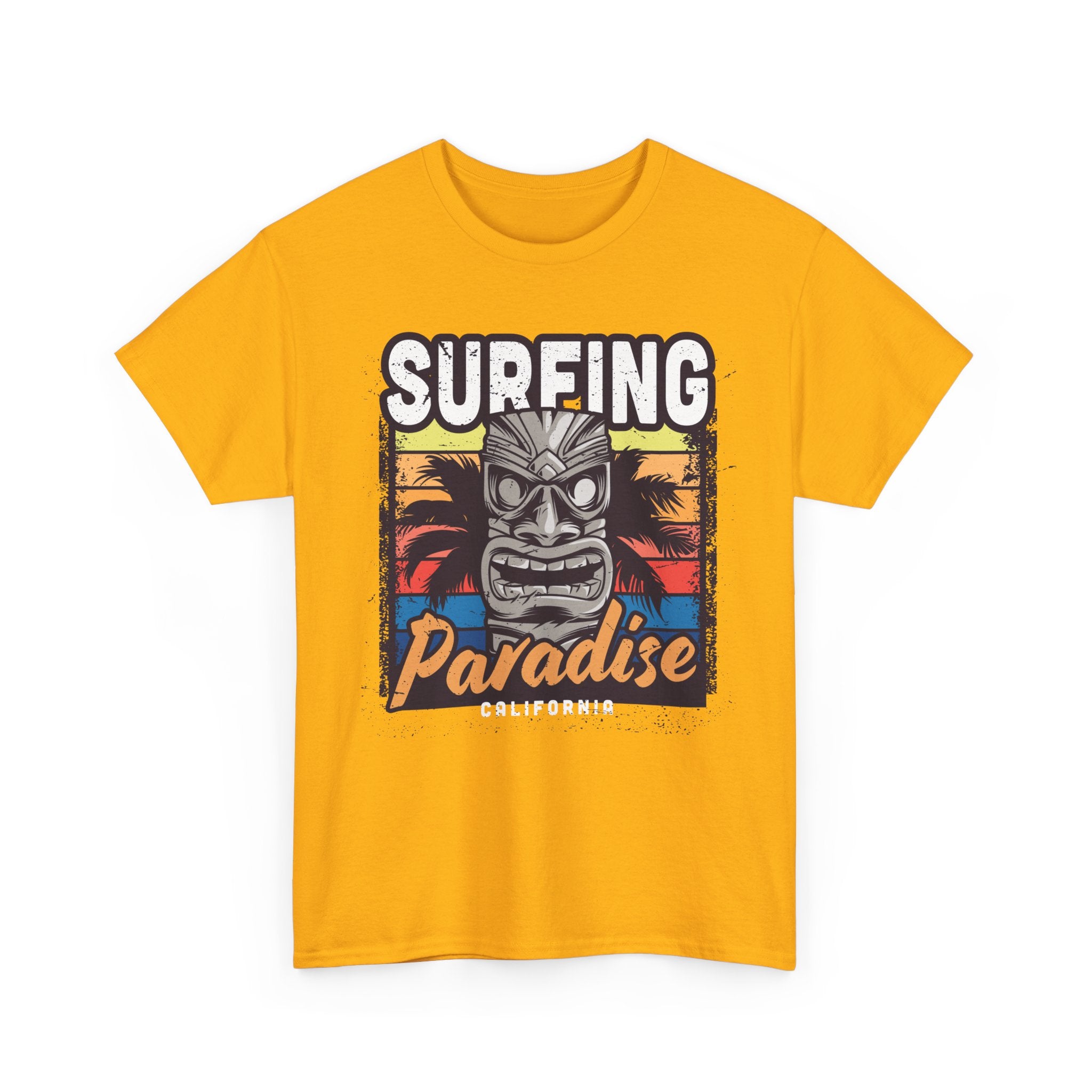 Retro Surf Style Casual T-Shirt – Bamerix