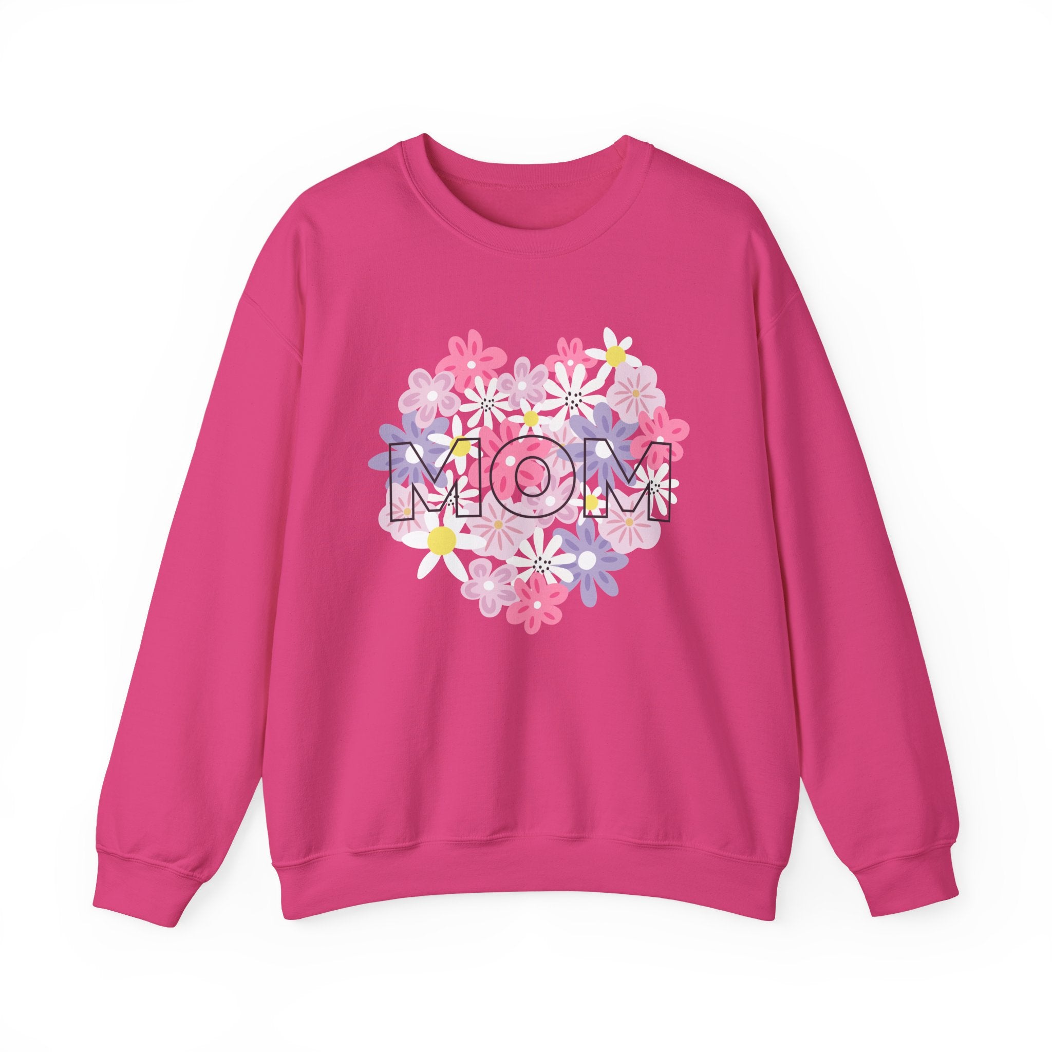 Floral MOM Sweatshirt Mother's Day – Bamerix