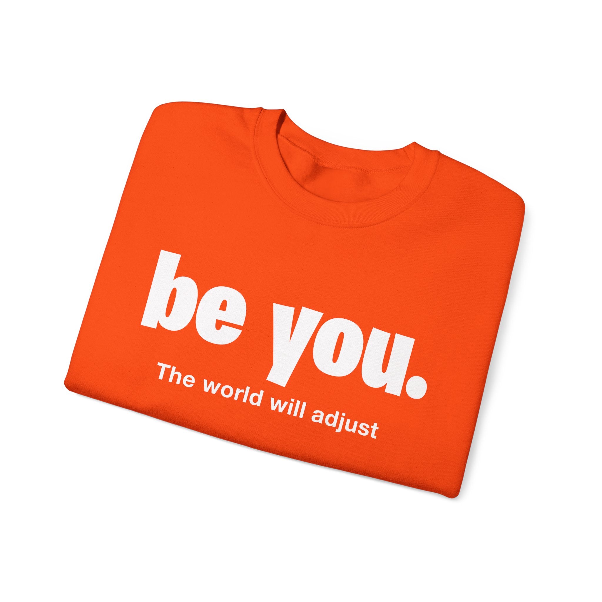 Be You. Unisex Heavy Blend Crewneck Sweatshirt – Bamerix