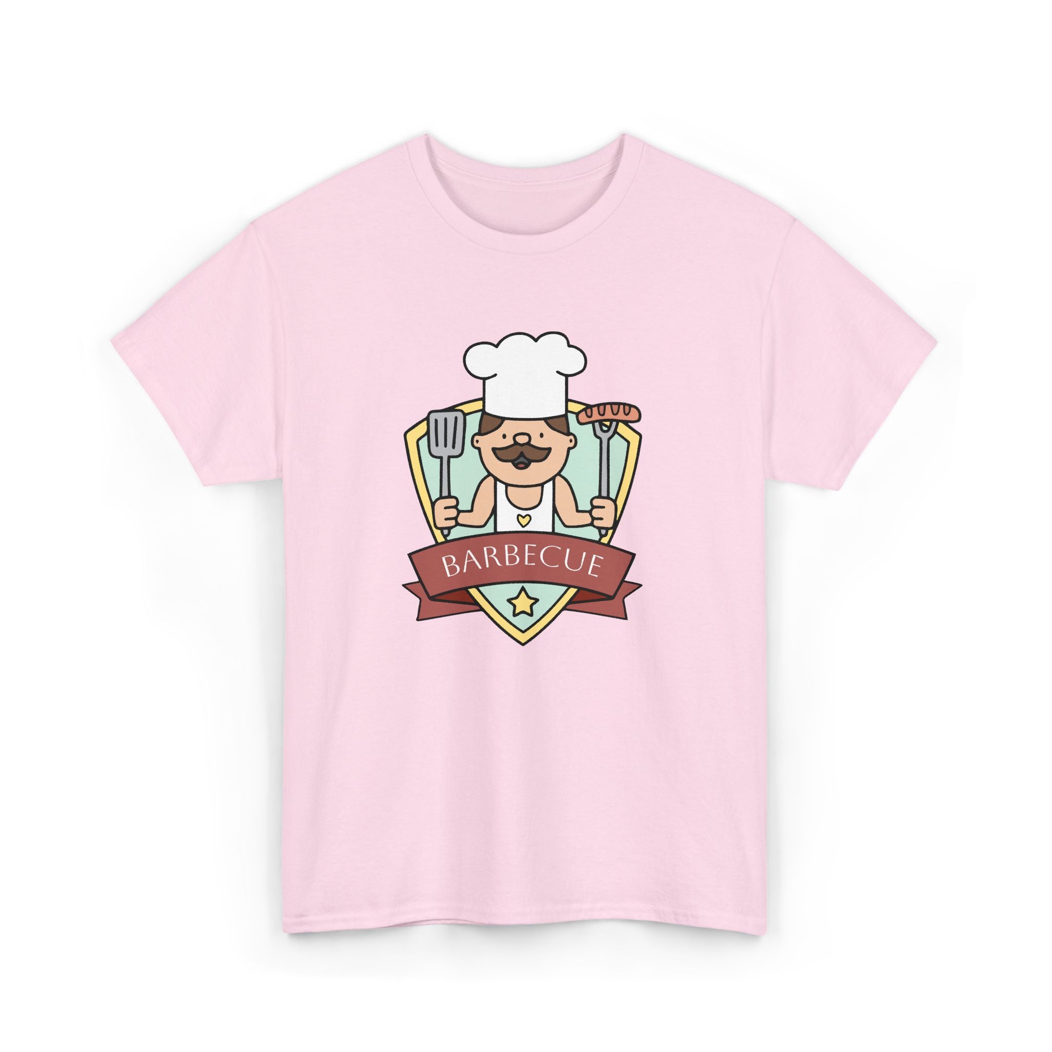 Barbecue Chef Graphic Tee — Funny Grillmaster BBQ T-Shirt – Bamerix
