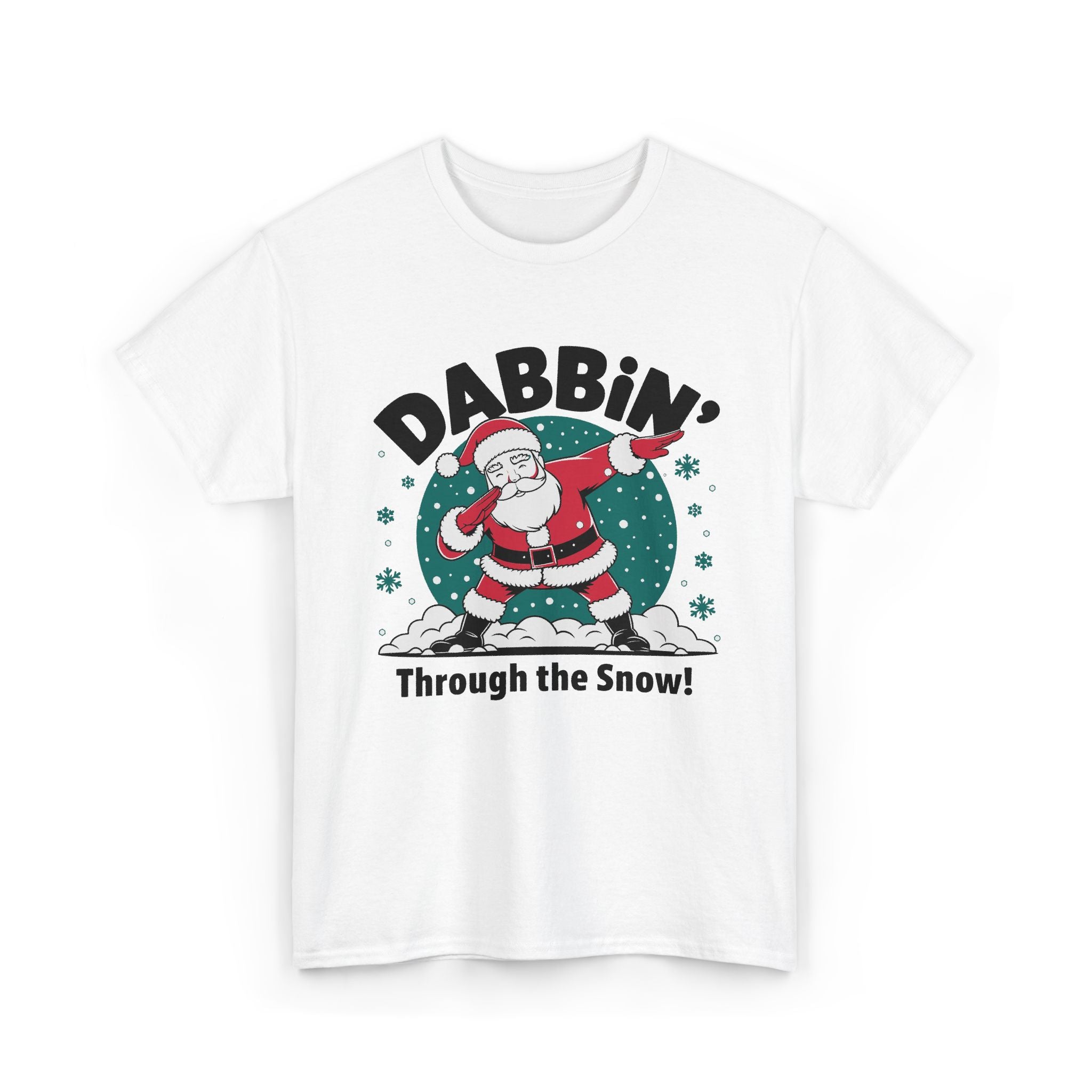Dabbin' Through the Snow Tee unisex Funny Christmas Shirt – Bamerix
