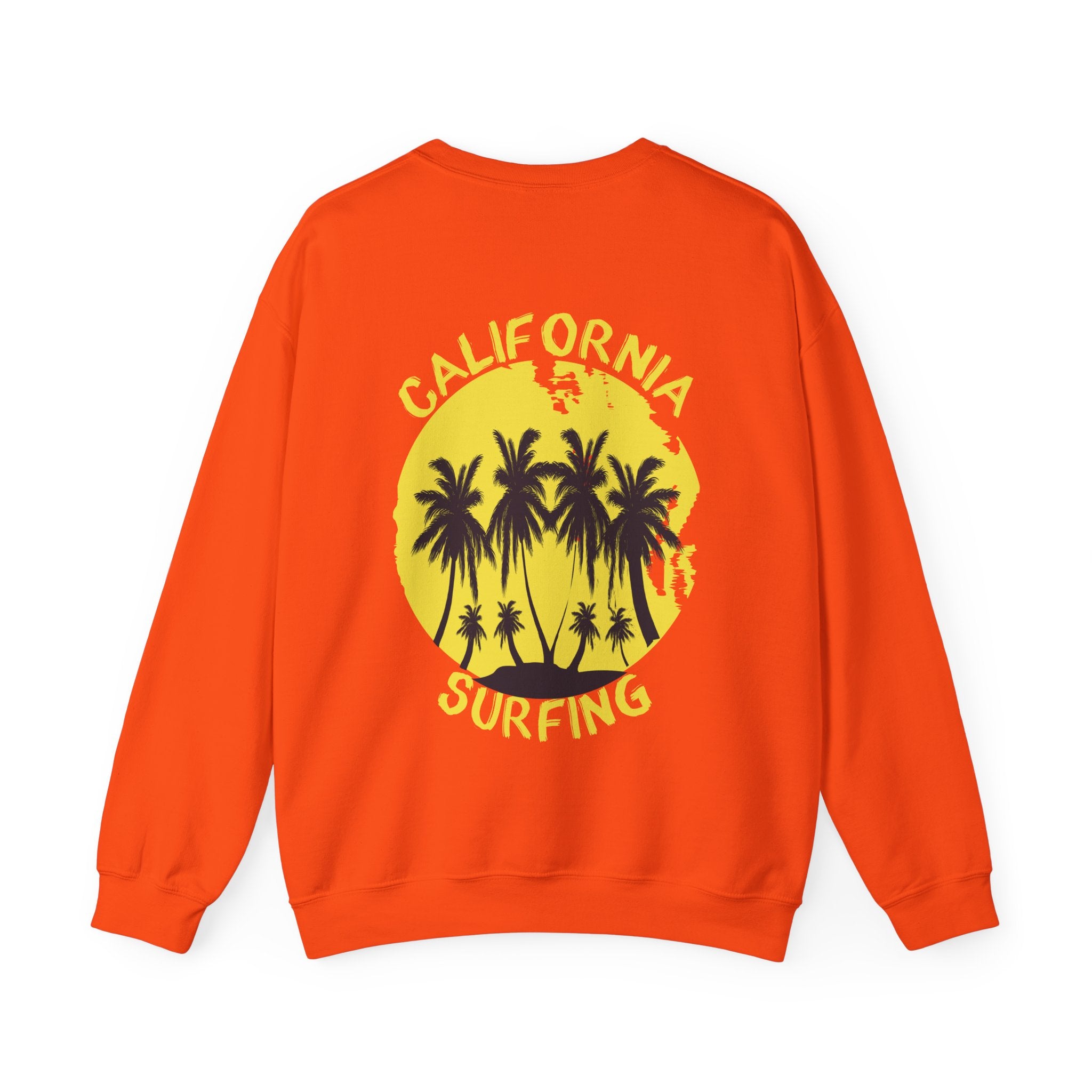 California Surfing Heavy Blend Crewneck Sweatshirt – Bamerix
