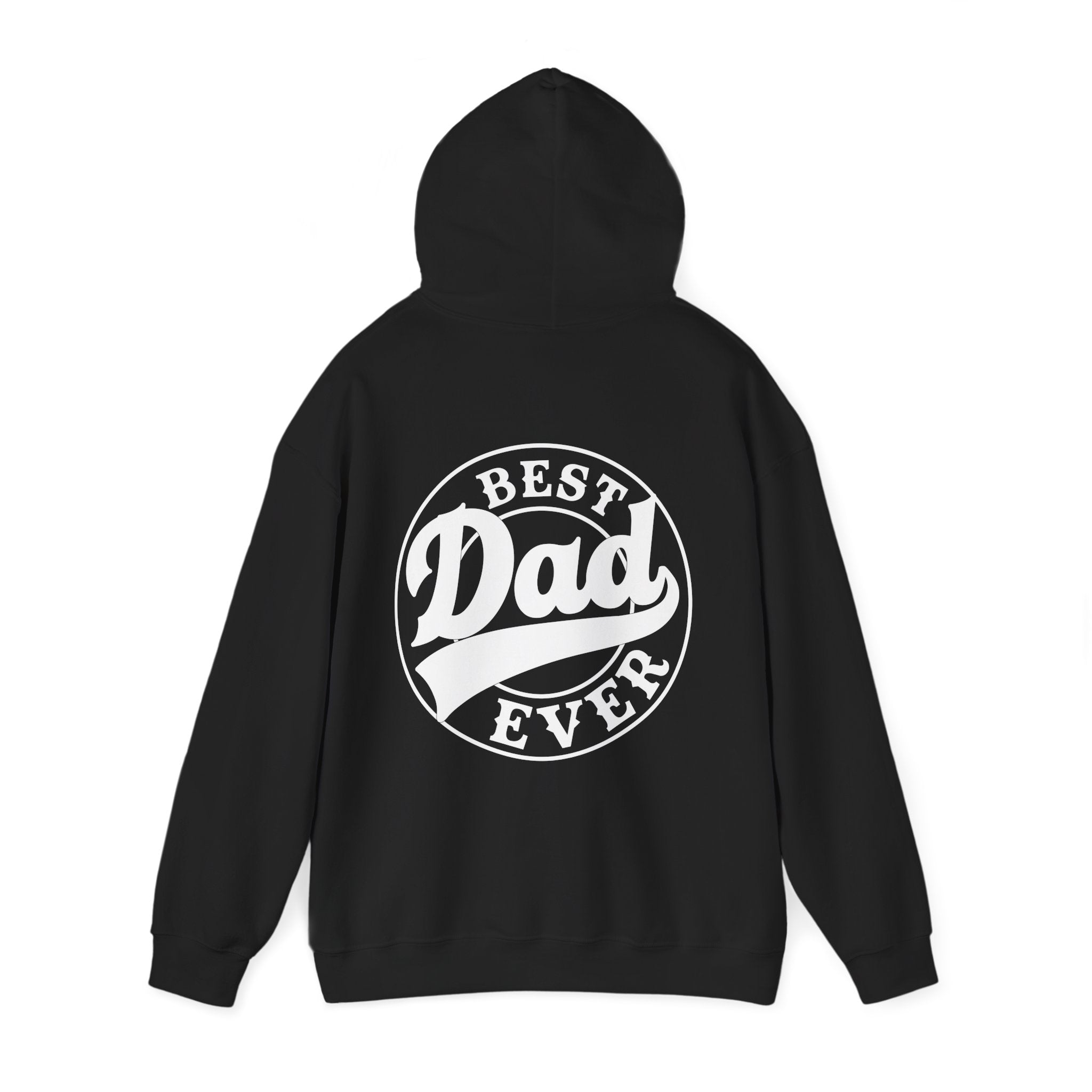 Best Dad Ever Hoodie — Retro Logo Fathers Day Sweatshirt – Bamerix