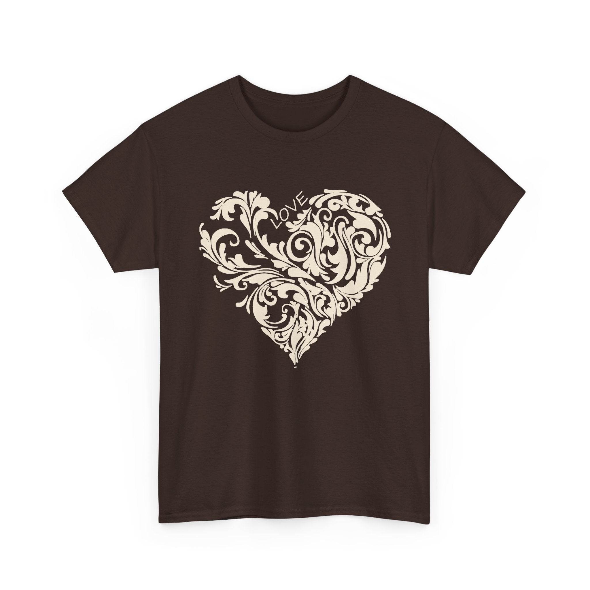 Rustic Heart Unisex Heavy Cotton Tee – Bamerix