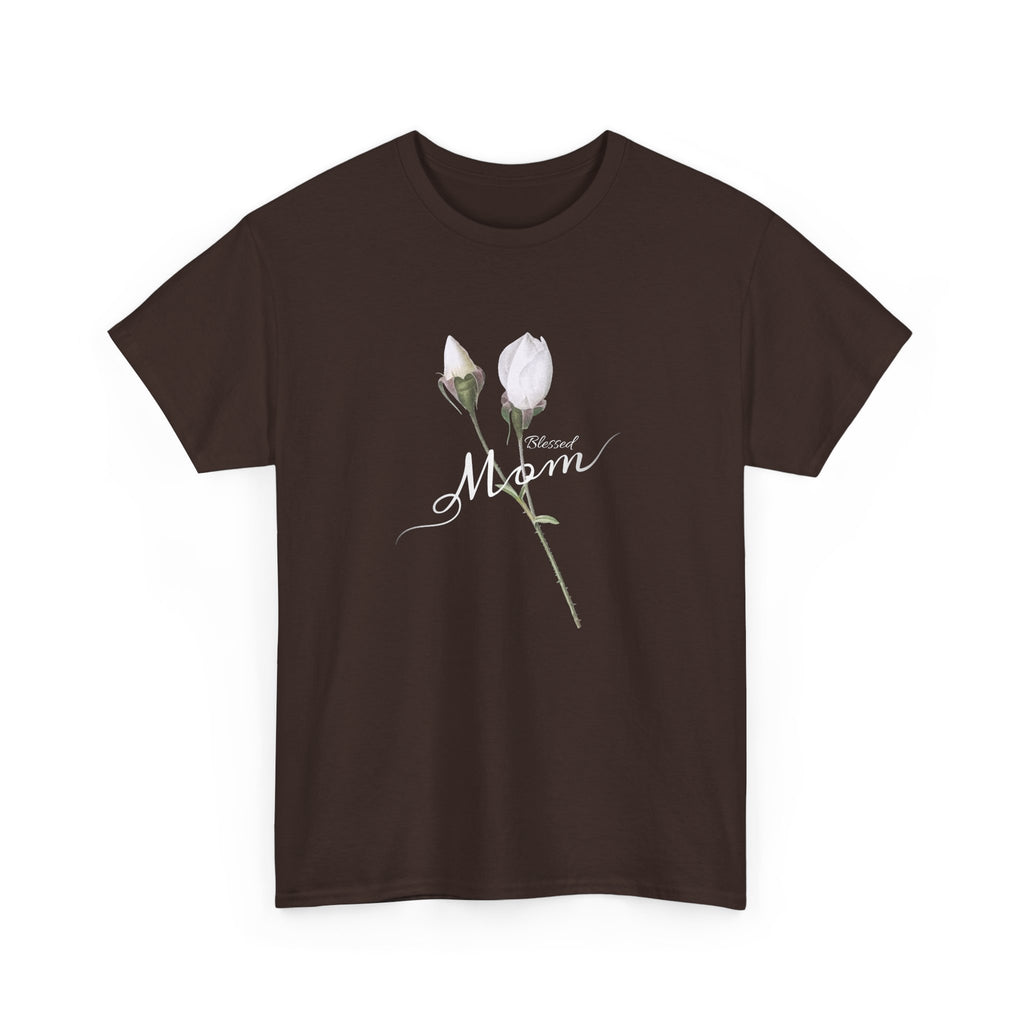 Mom Floral T-Shirt for Women – Minimal Mother's Day Gift – Bamerix