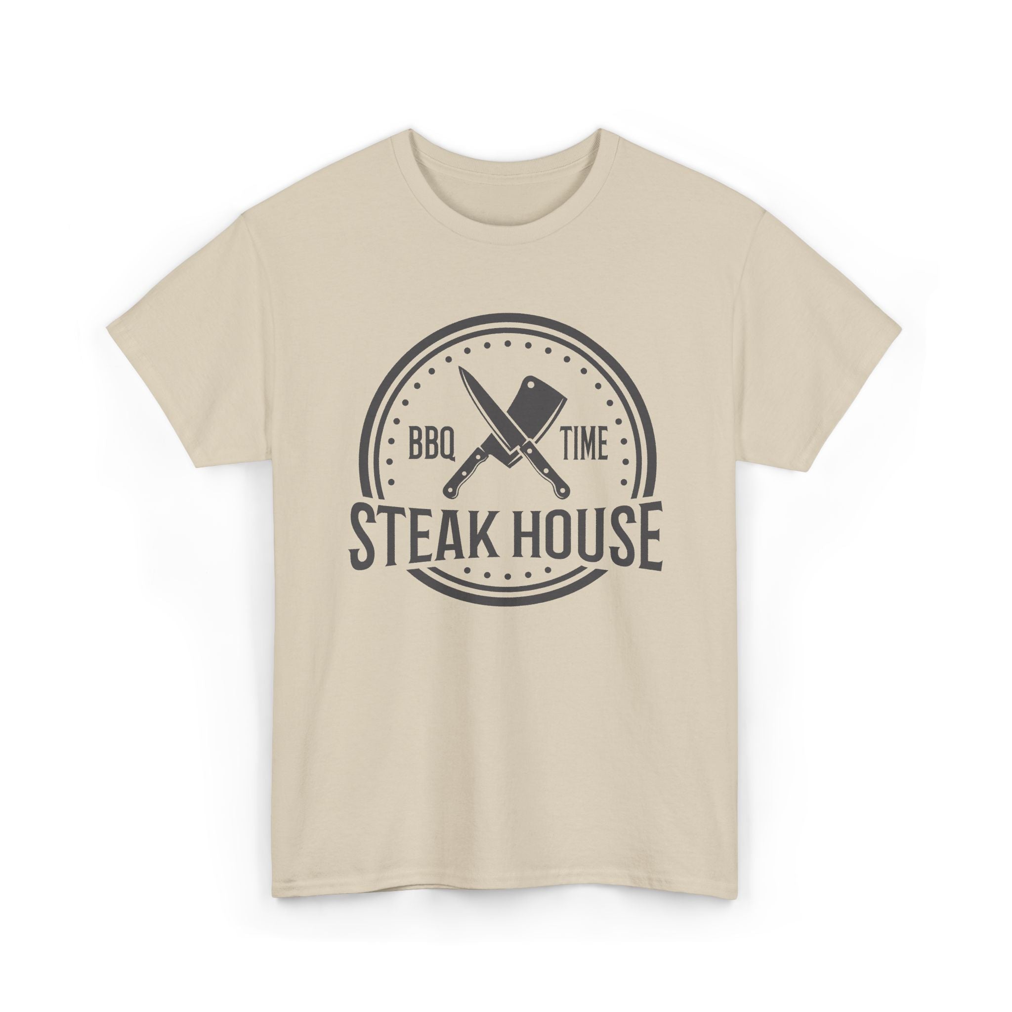 Steak House BBQ Tee — BBQ Time Vintage Grilling T-Shirt