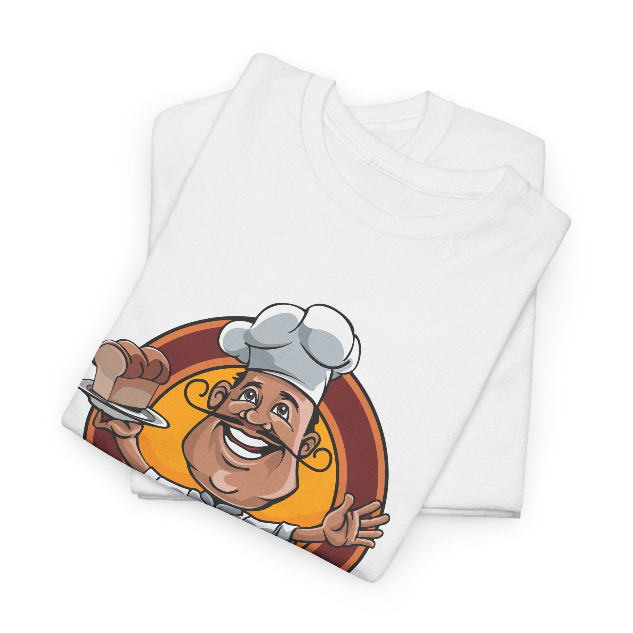 Bakery Chef Graphic T-Shirt – Retro Baker Logo Tee – Bamerix