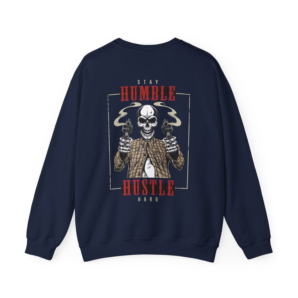 Stay Humble Hustle Hard Sweatshirt, Unisex Crewneck – Bamerix