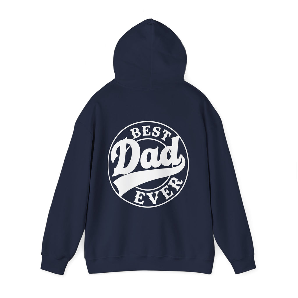 Best Dad Ever Hoodie — Retro Logo Fathers Day Sweatshirt – Bamerix