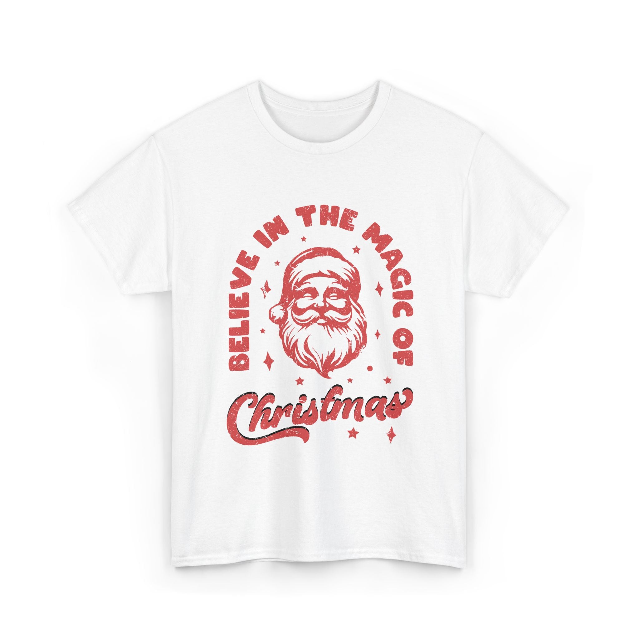 Believe in the Magic of Christmas Unisex Heavy Cotton Tee – Bamerix