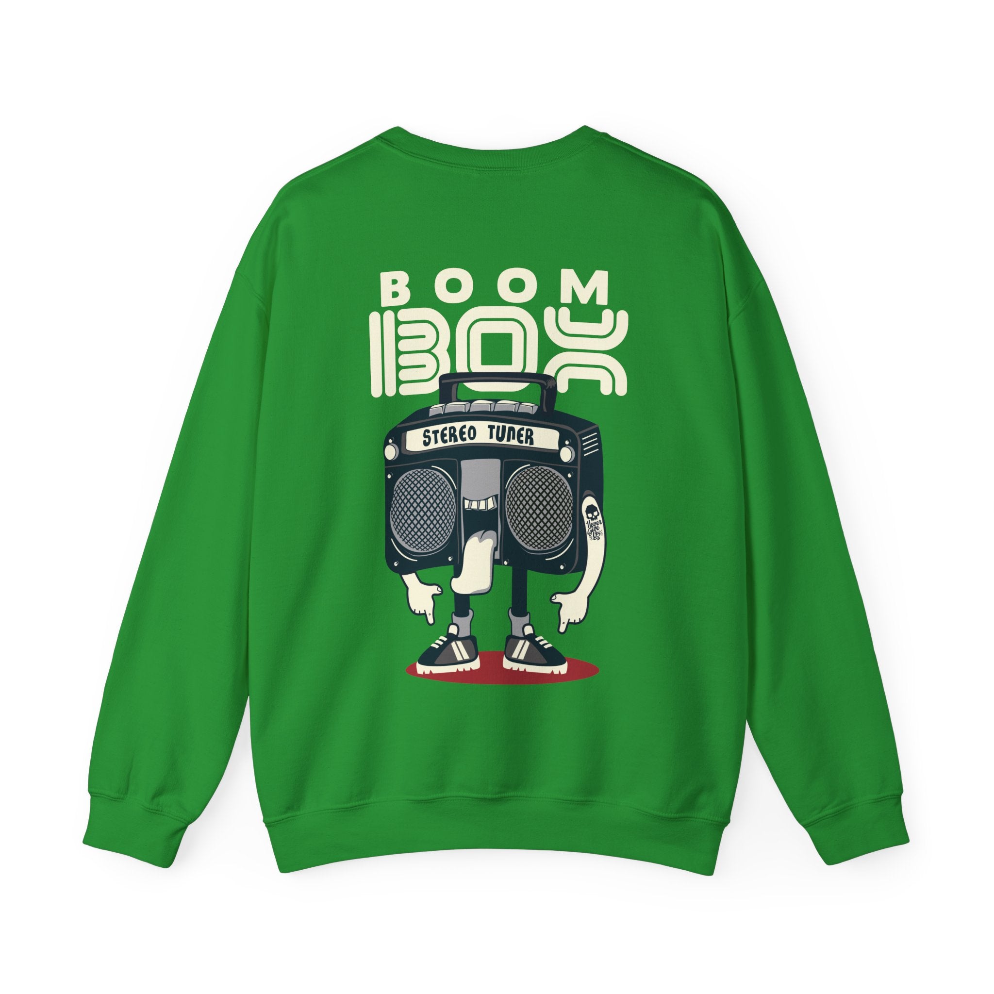 Retro Boom Box Sweatshirt Vintage Music Lover Gift Unisex Cozy Crewneck – Bamerix