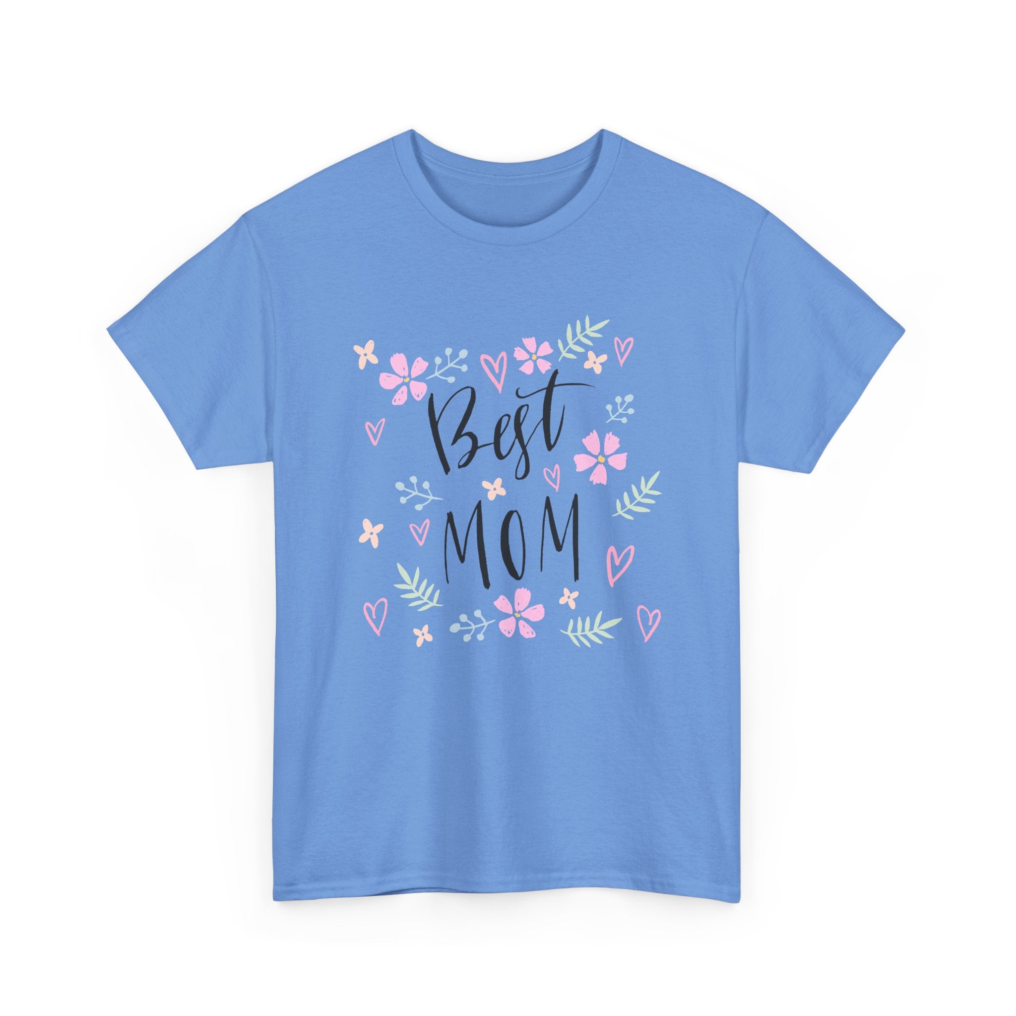 Best Mom Floral T-Shirt – Mother's Day Gift Tee – Bamerix