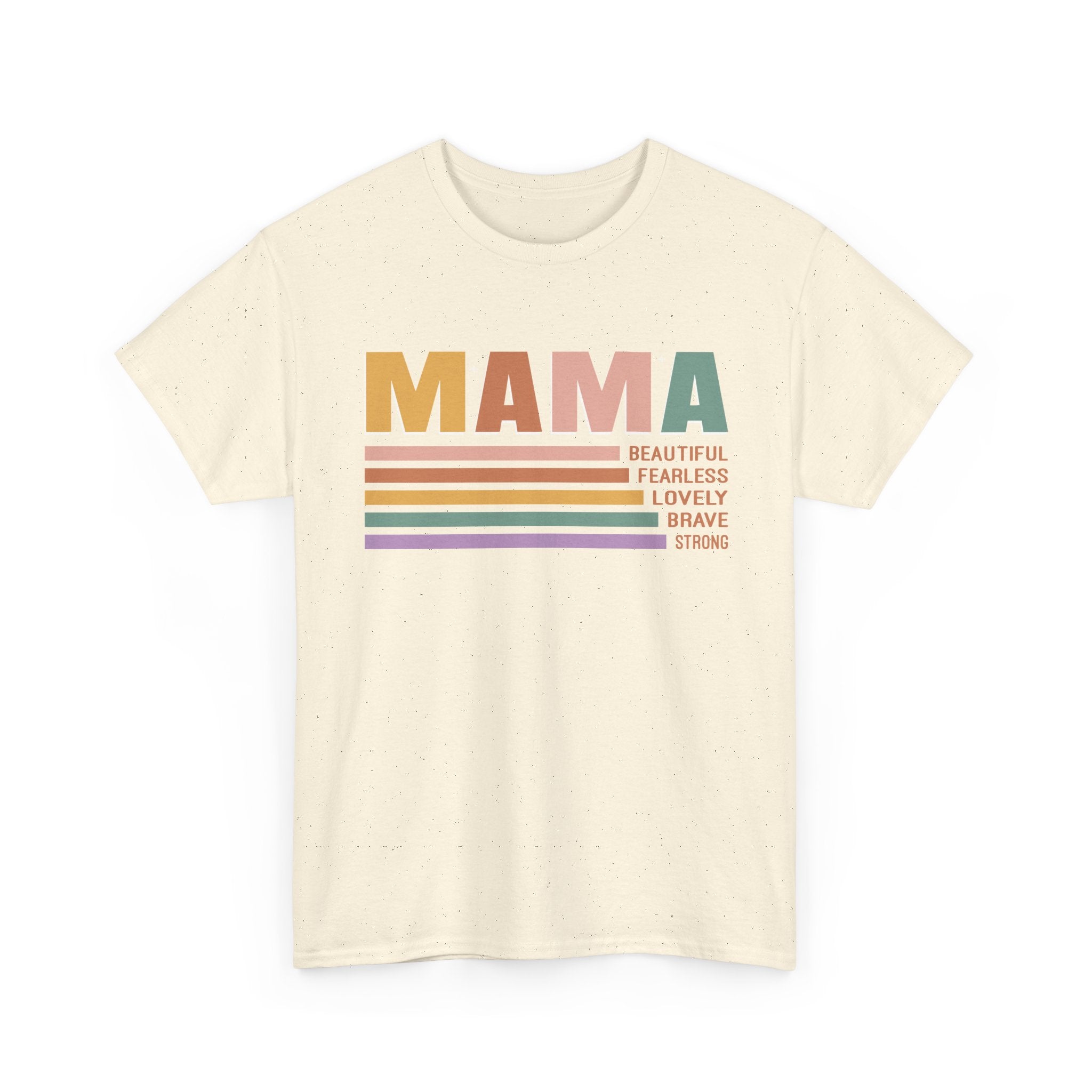 Mama Vintage Rainbow Graphic T-Shirt for Women – Bamerix