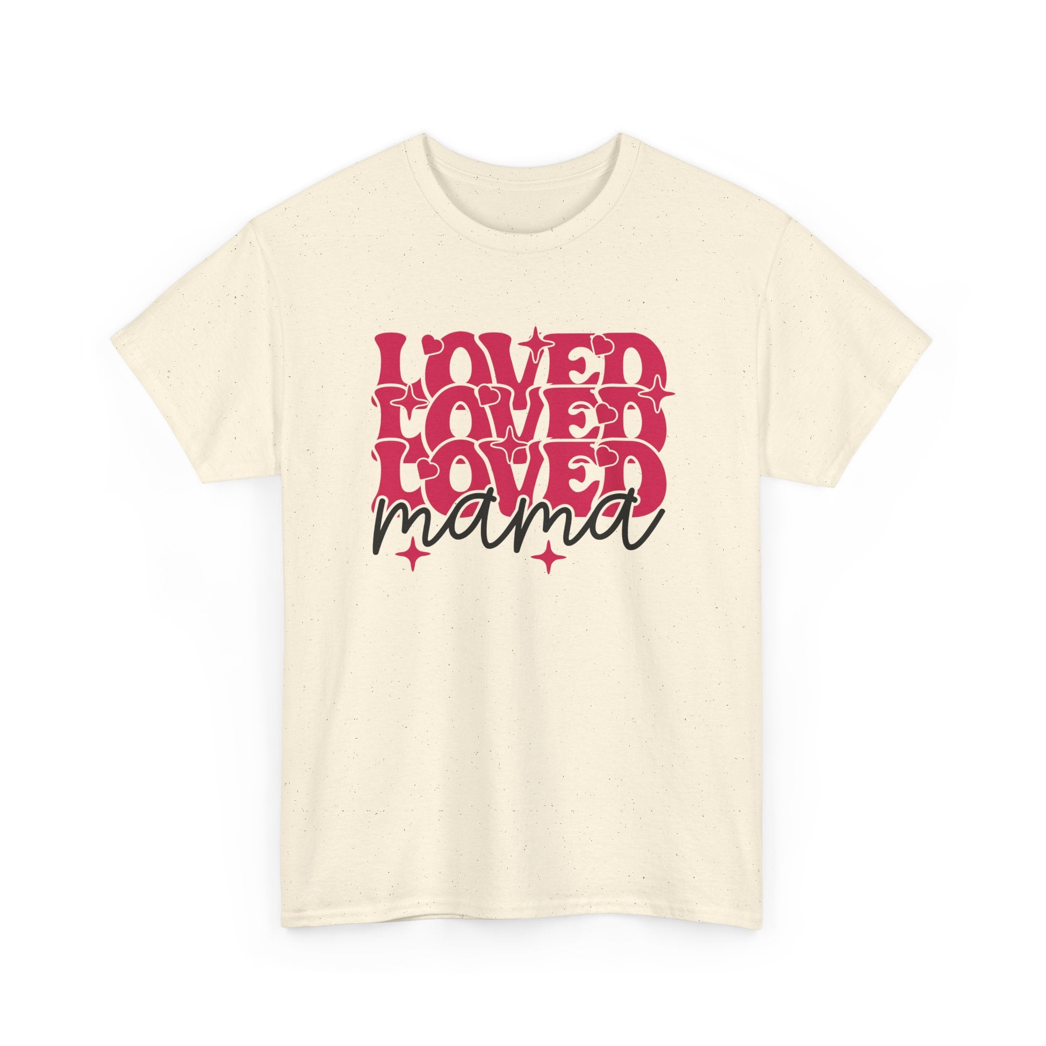 Loved MAMA T-Shirt – Stylish & Heartfelt Gift for Mom – Bamerix