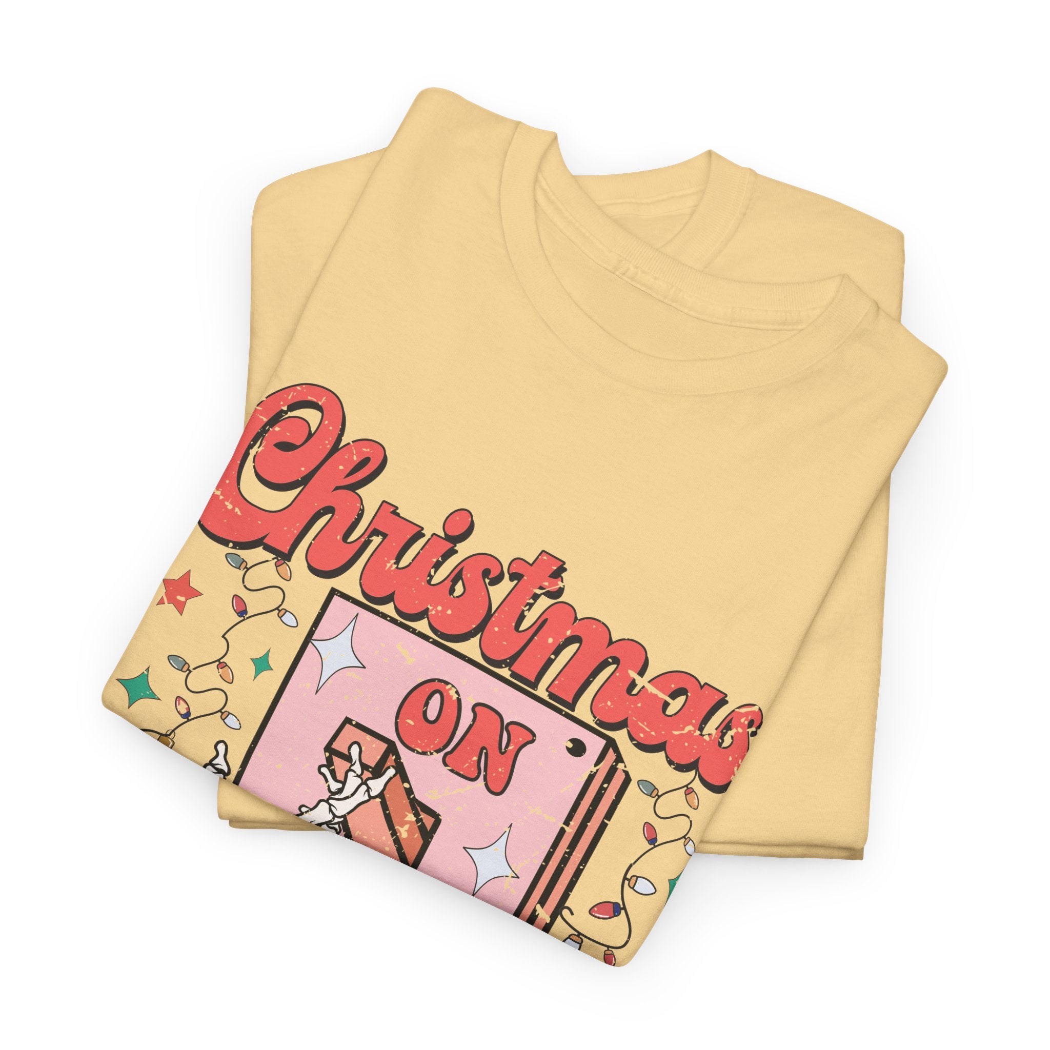 Christmas Season Unisex Heavy Cotton Tee - Festive Holiday Shirt – Bamerix