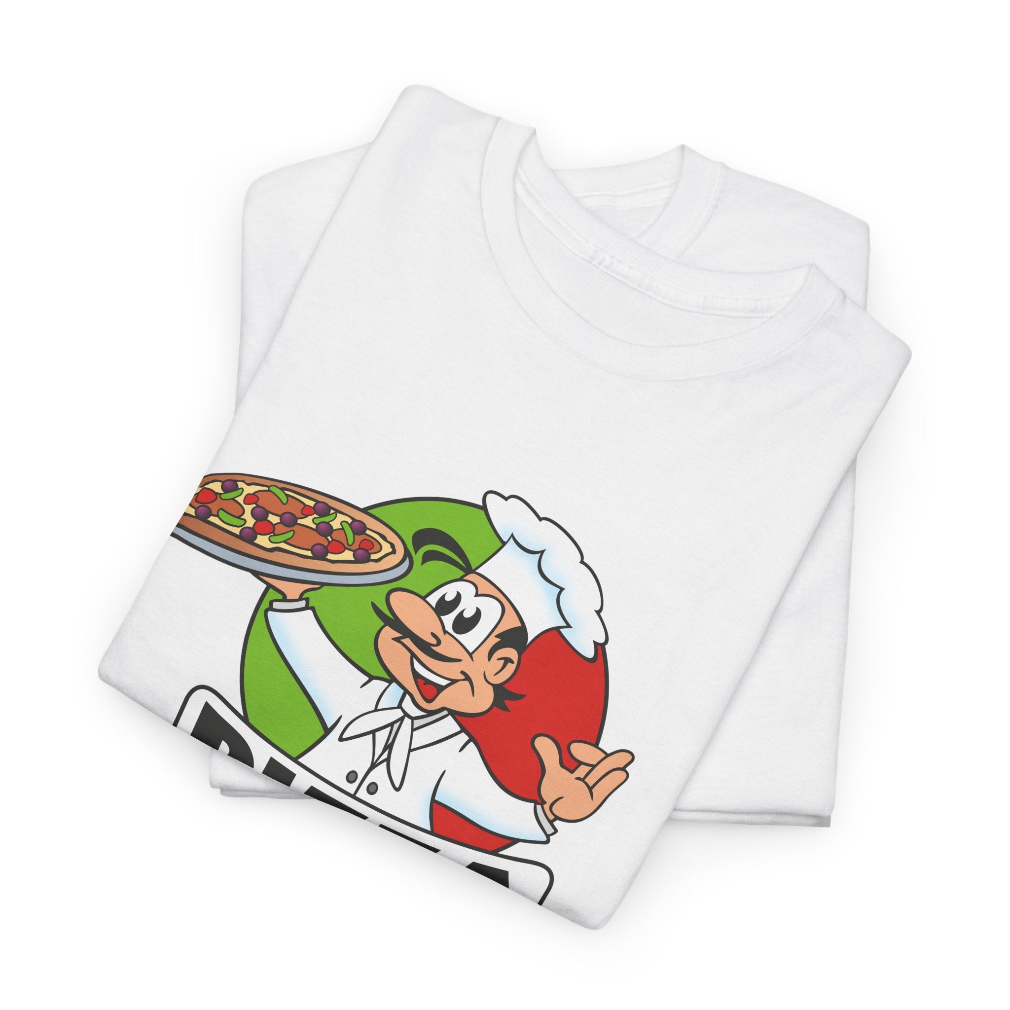 Pizza Chef T-Shirt — Retro Pizza Logo Tee – Bamerix
