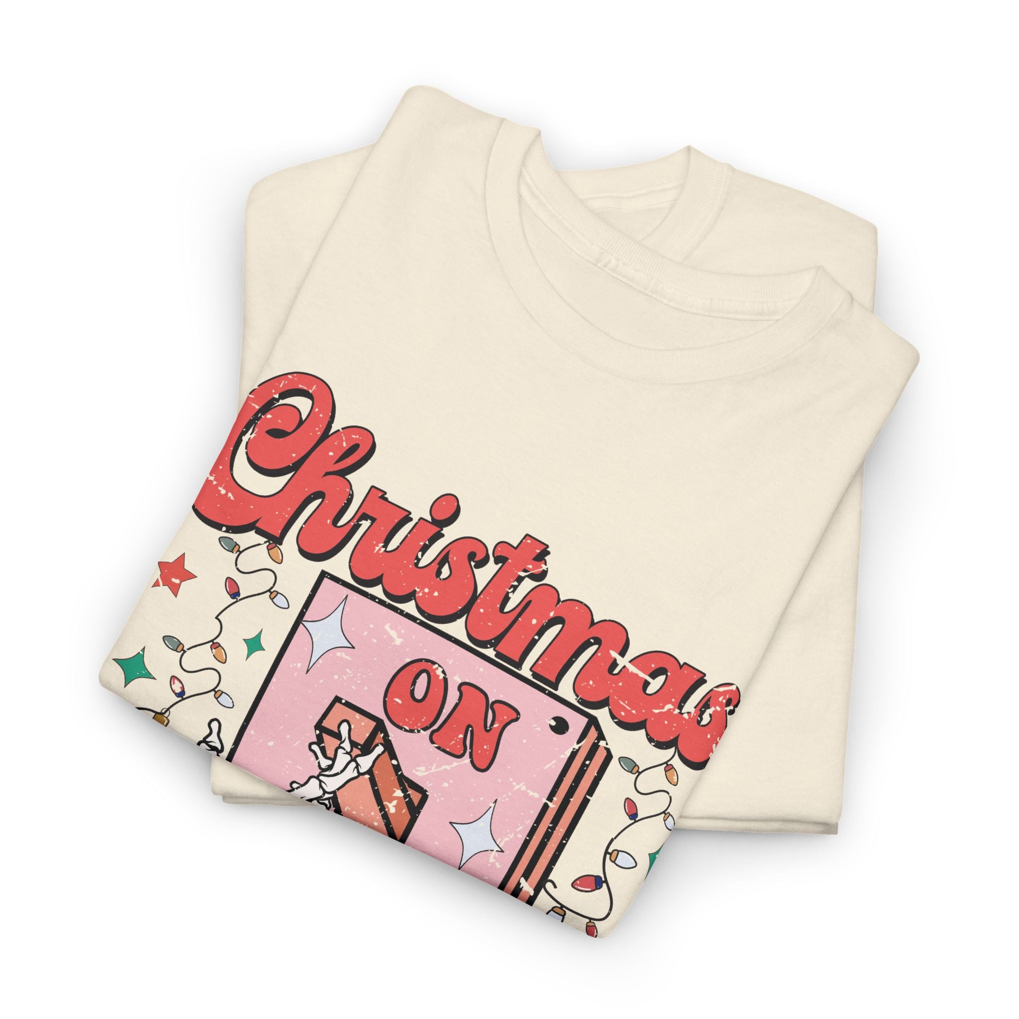 Christmas Season Unisex Heavy Cotton Tee - Festive Holiday Shirt – Bamerix