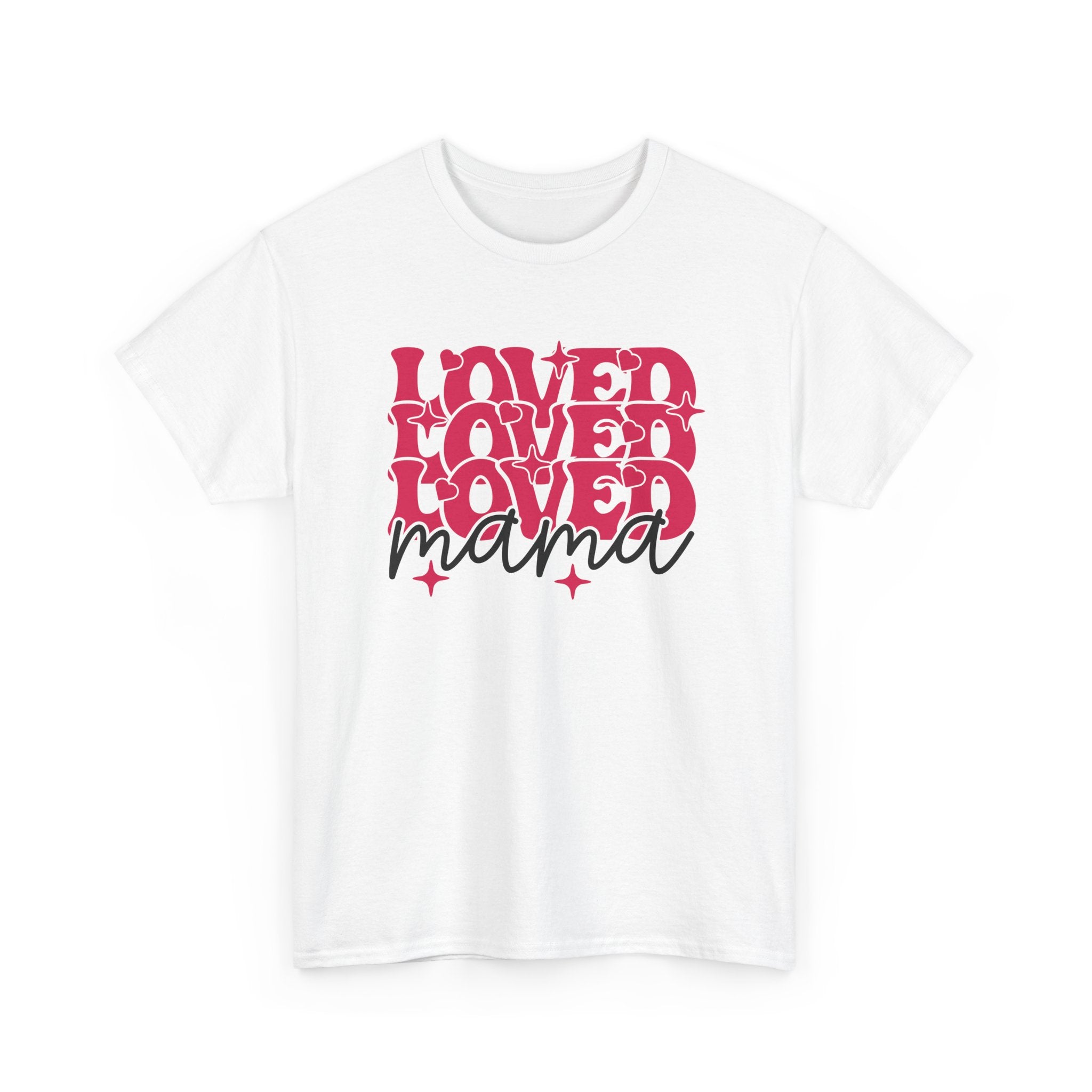 Loved MAMA T-Shirt – Stylish & Heartfelt Gift for Mom – Bamerix