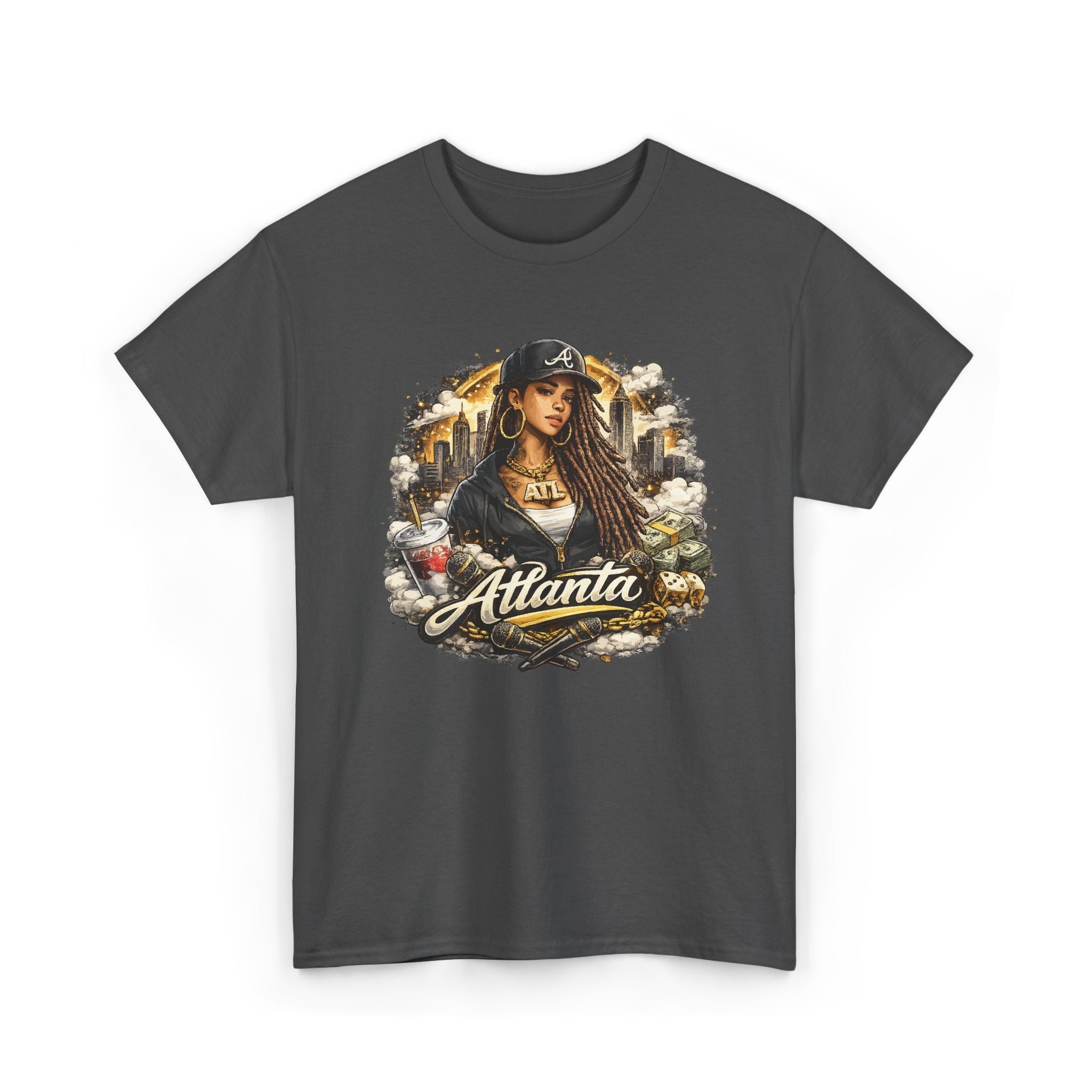 Atlanta City Graphic T-Shirt | Urban Streetwear Style Tee – Bamerix