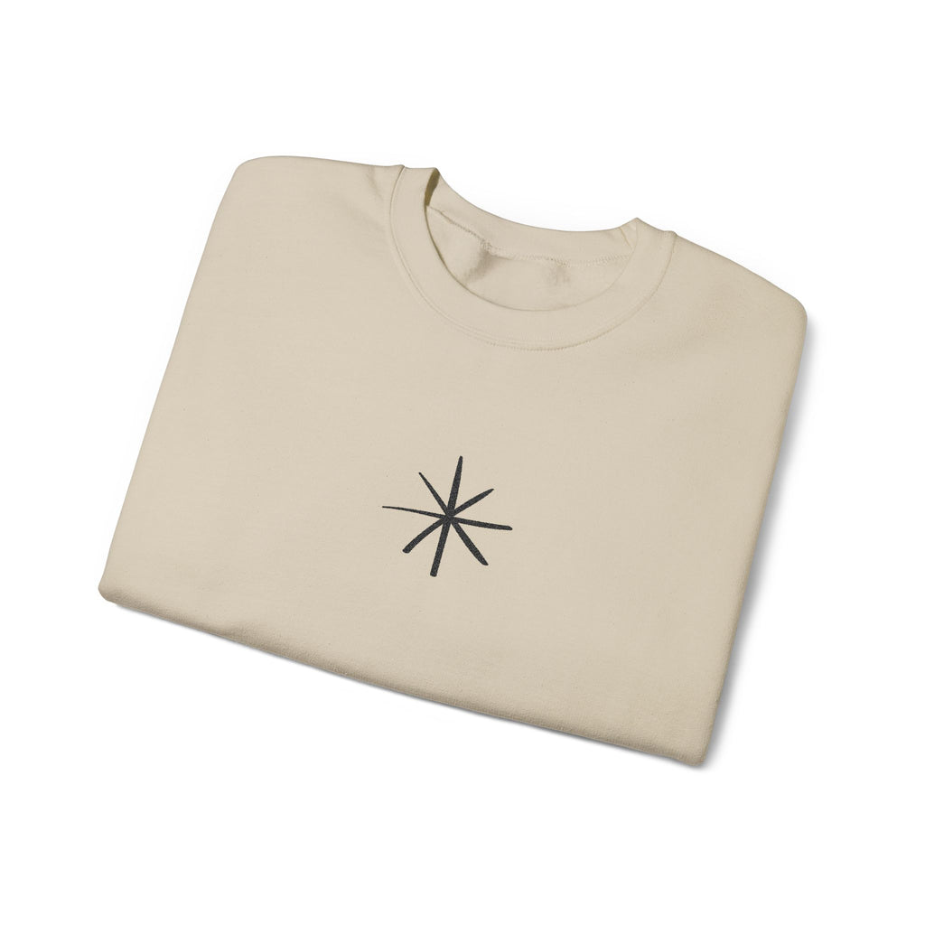 Minimal Starburst Crewneck Sweatshirt – Bamerix