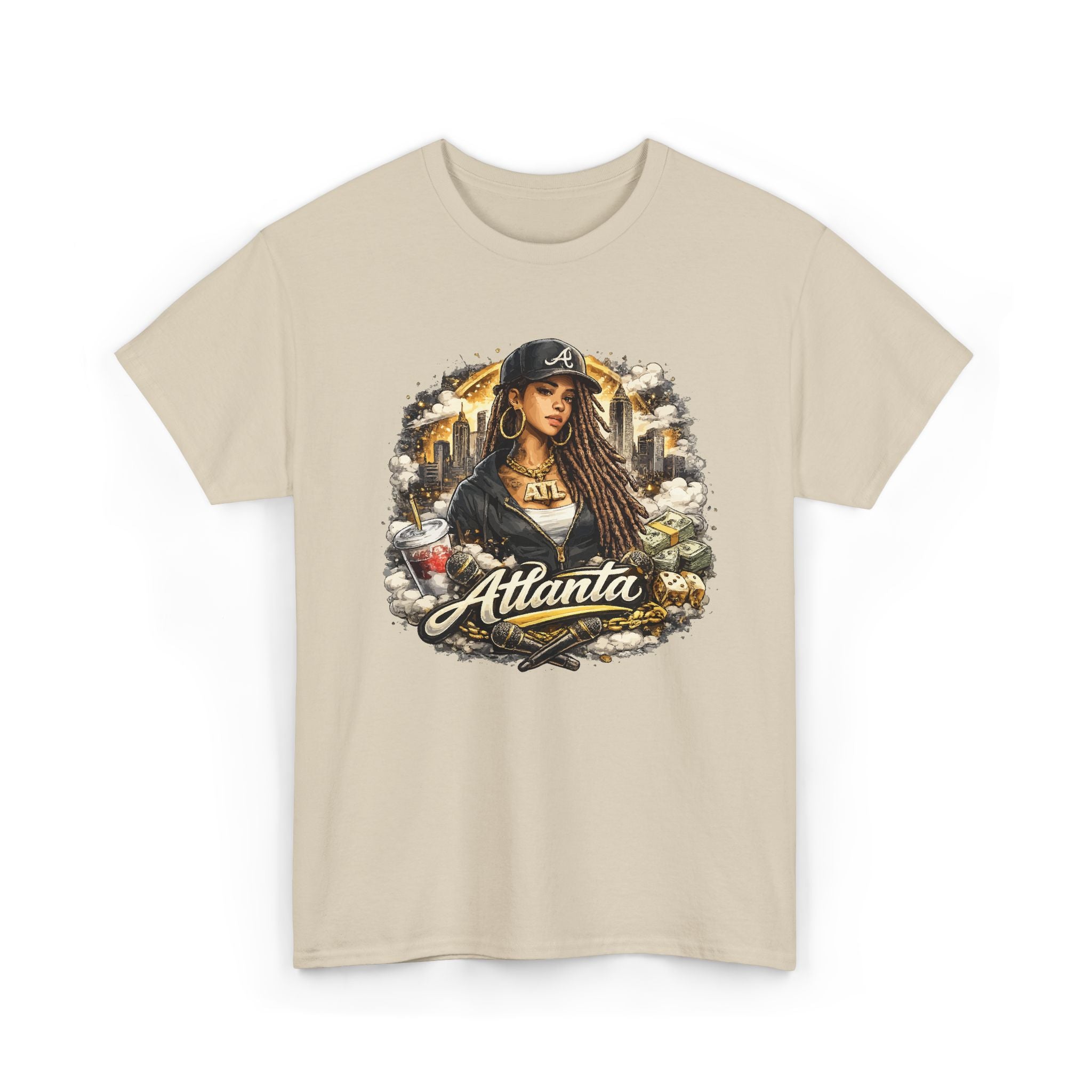 Atlanta City Graphic T-Shirt | Urban Streetwear Style Tee – Bamerix