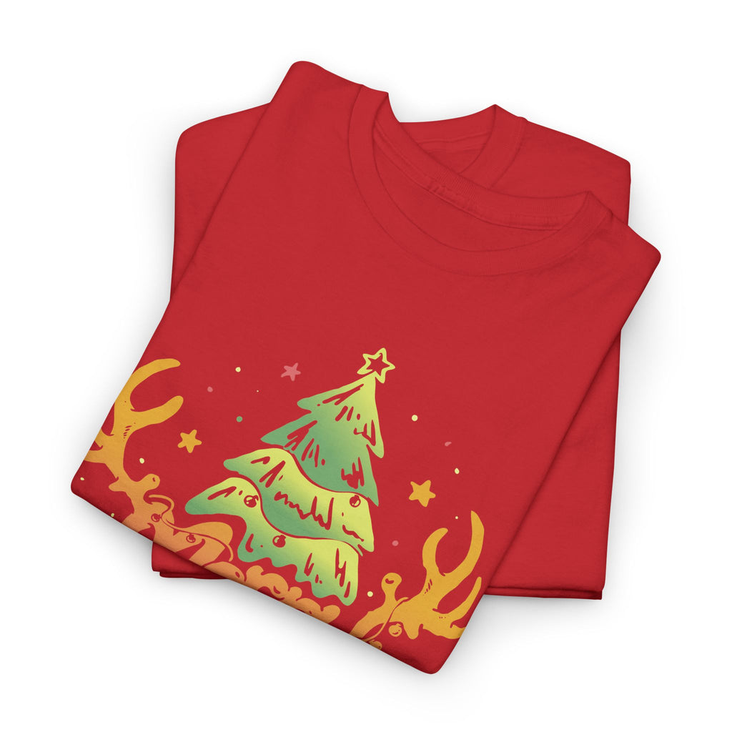 Merry Christmas Unisex Tee, Holiday Shirt, Gift for Him/Her, Winter Apparel, Christmas Outfit, – Bamerix