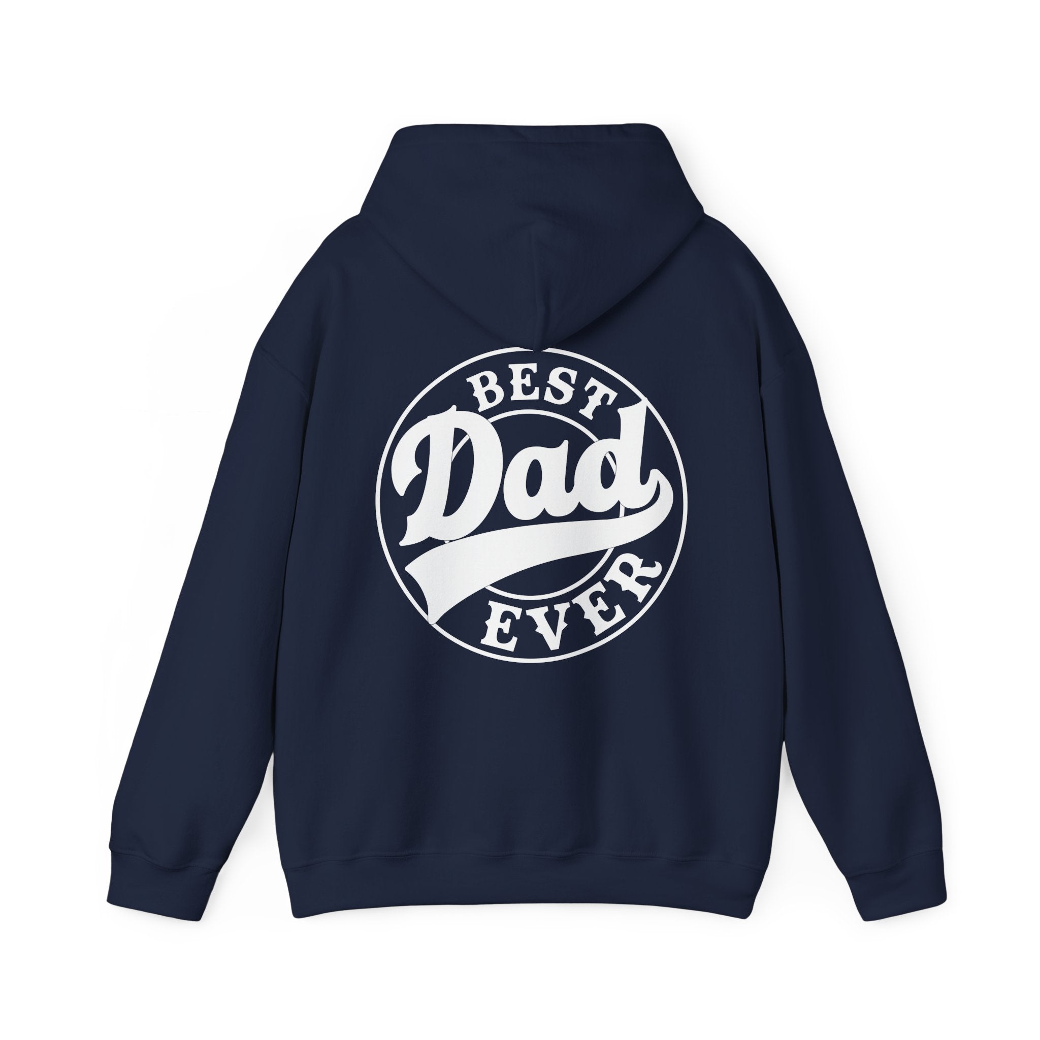 Best Dad Ever Hoodie — Retro Logo Fathers Day Sweatshirt – Bamerix