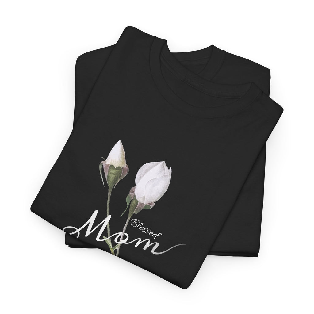 Mom Floral T-Shirt for Women – Minimal Mother's Day Gift – Bamerix
