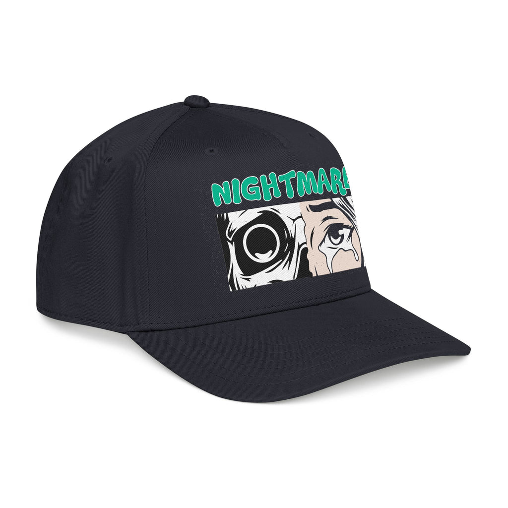 Nightmare Graphic Baseball Cap — Horror Eyes Illustration Cap – Bamerix
