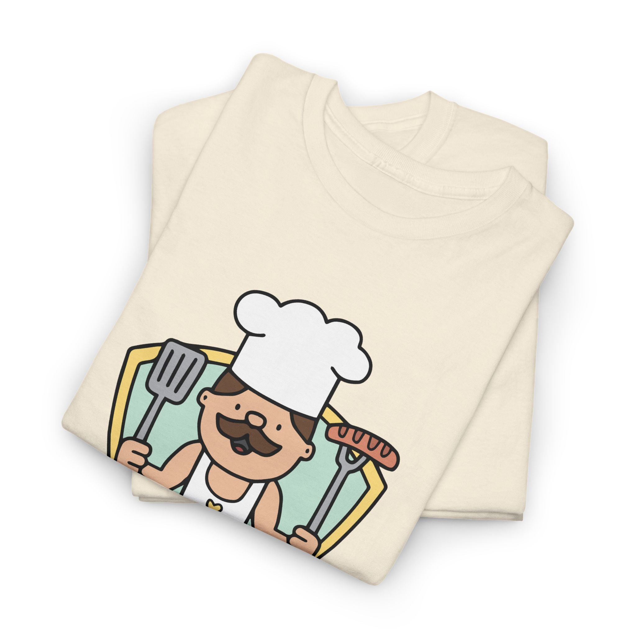 Barbecue Chef Graphic Tee — Funny Grillmaster BBQ T-Shirt – Bamerix