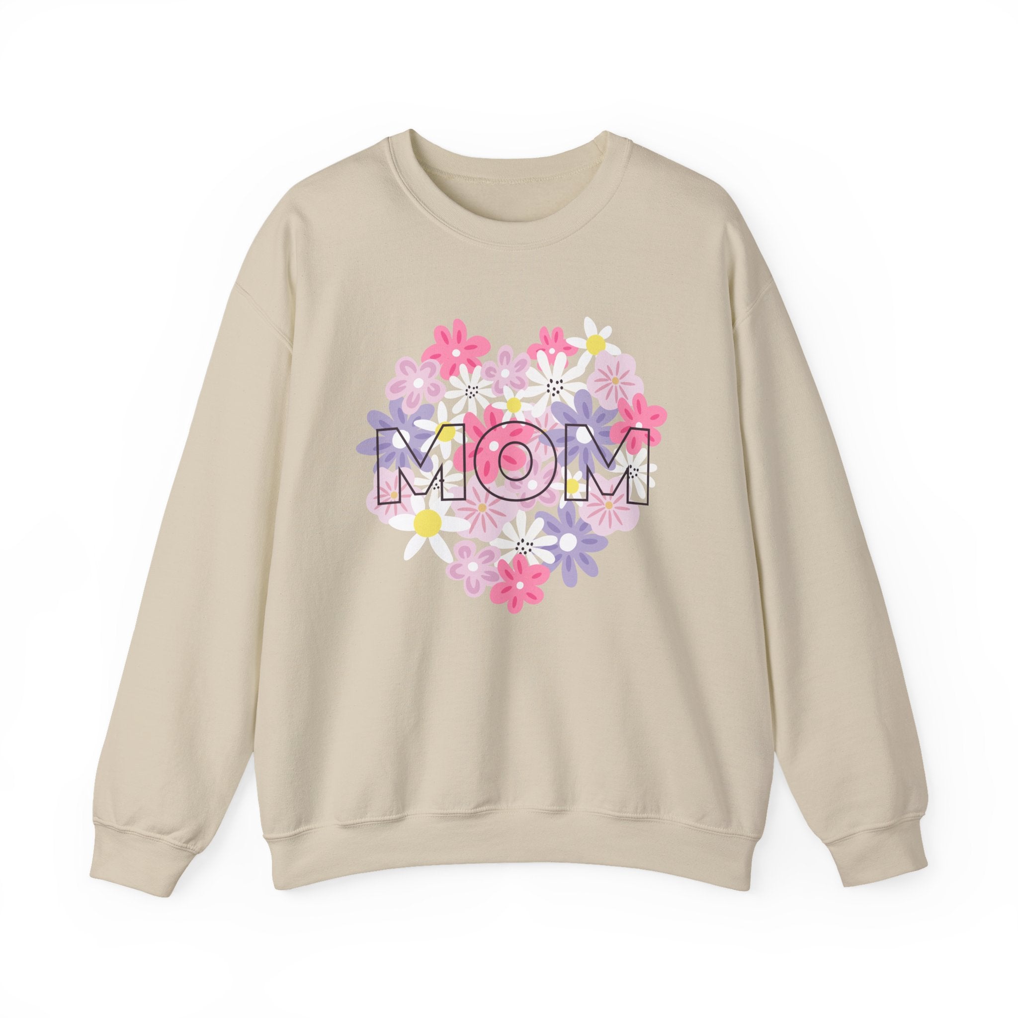 Floral MOM Sweatshirt Mother's Day – Bamerix