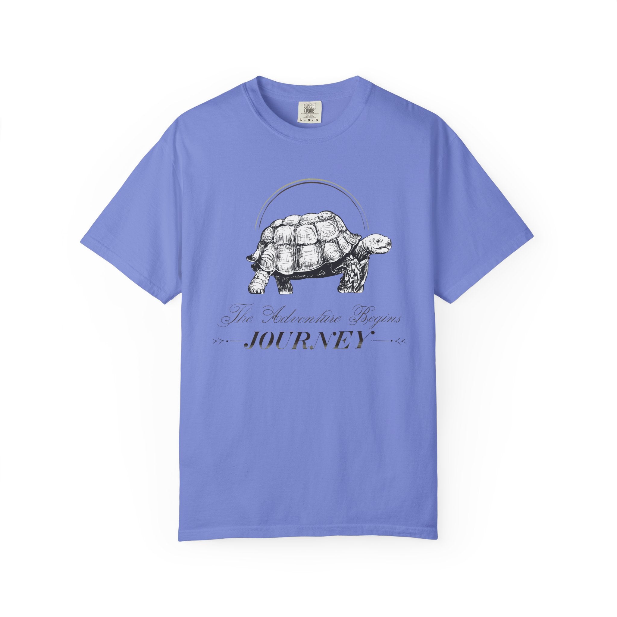 Turtle Illustration T-Shirt | Vintage Turtle Sketch – Bamerix