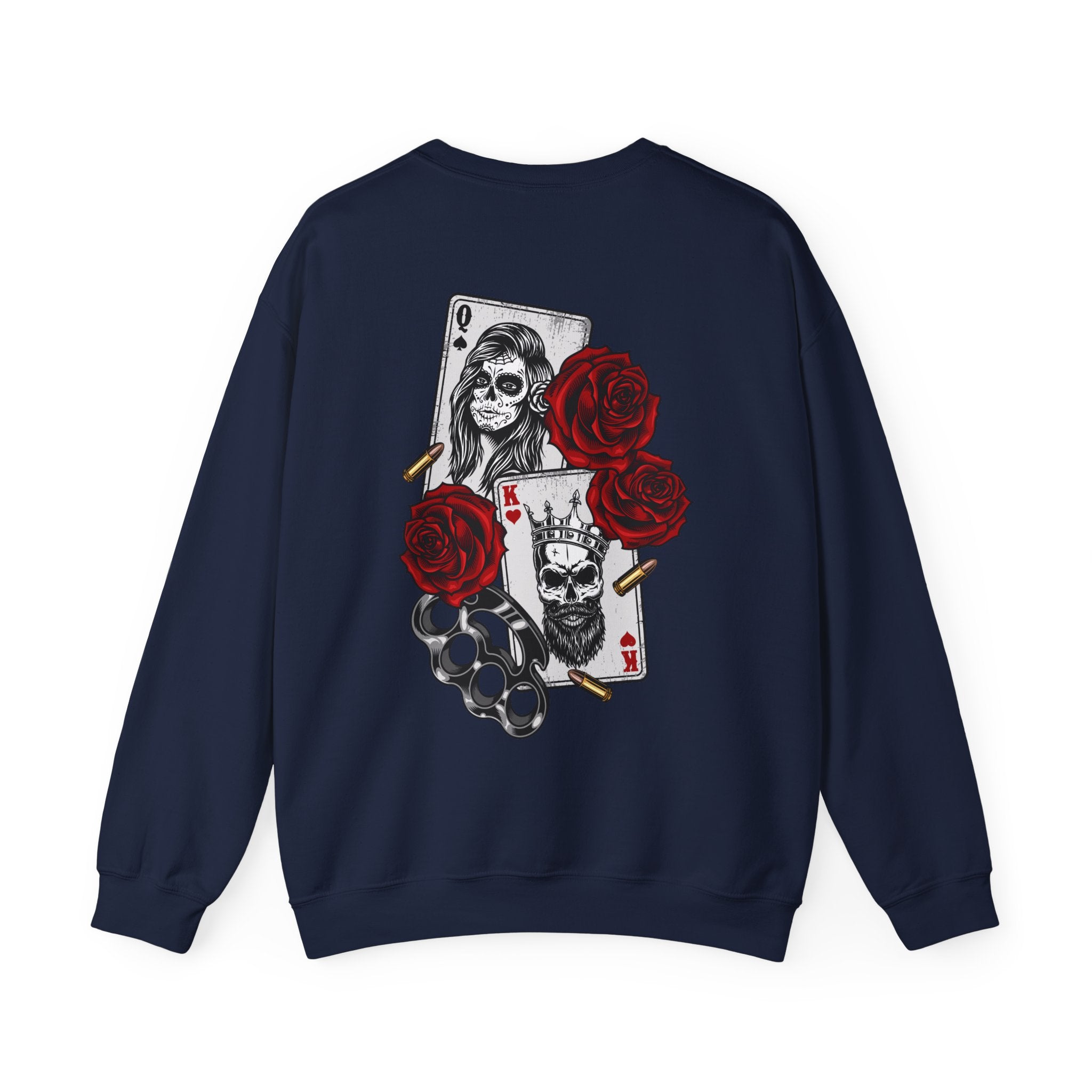 Gothic Floral Sweatshirt -  Edgy Streetwear – Bamerix