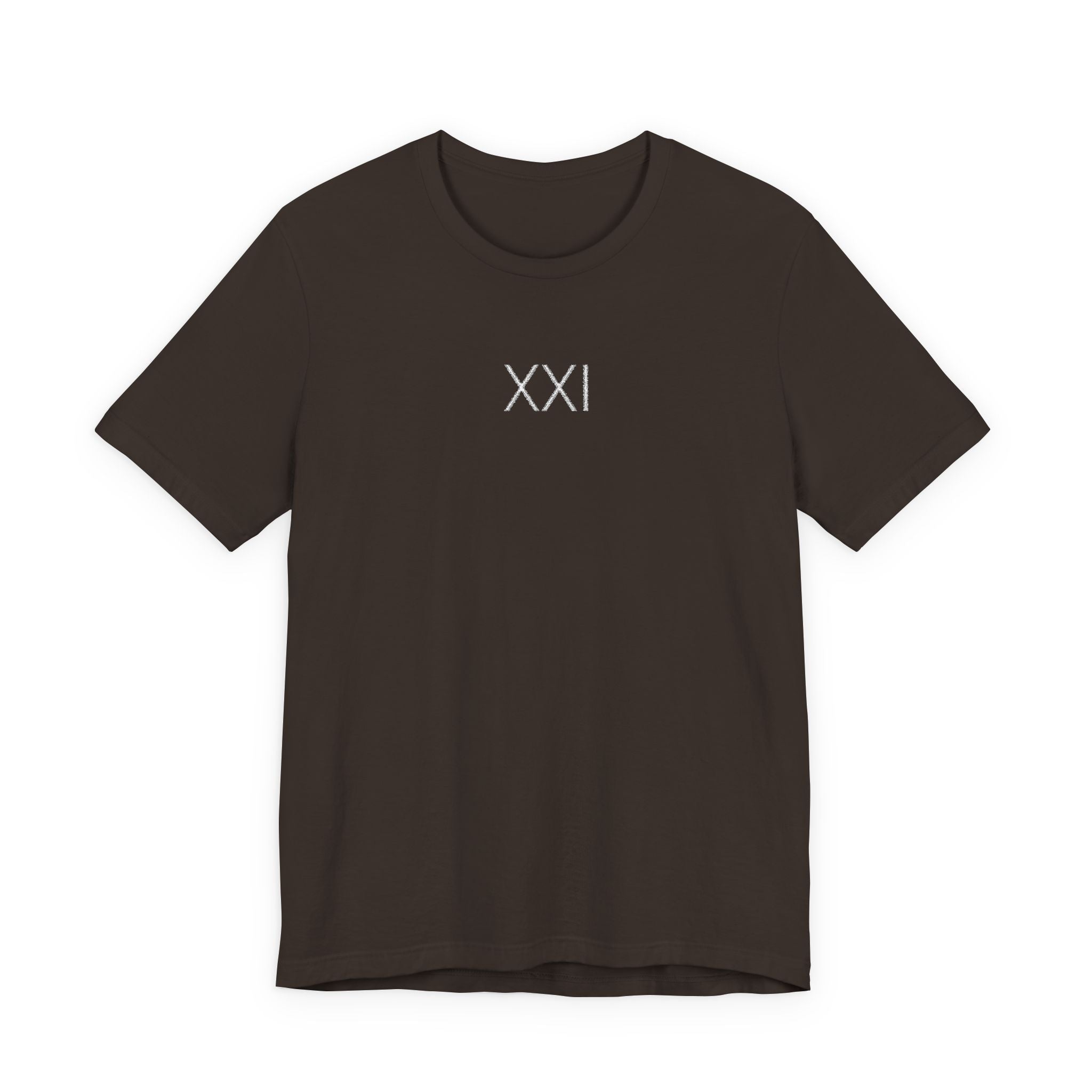 Roman Numeral "XXI" Tee – Bamerix