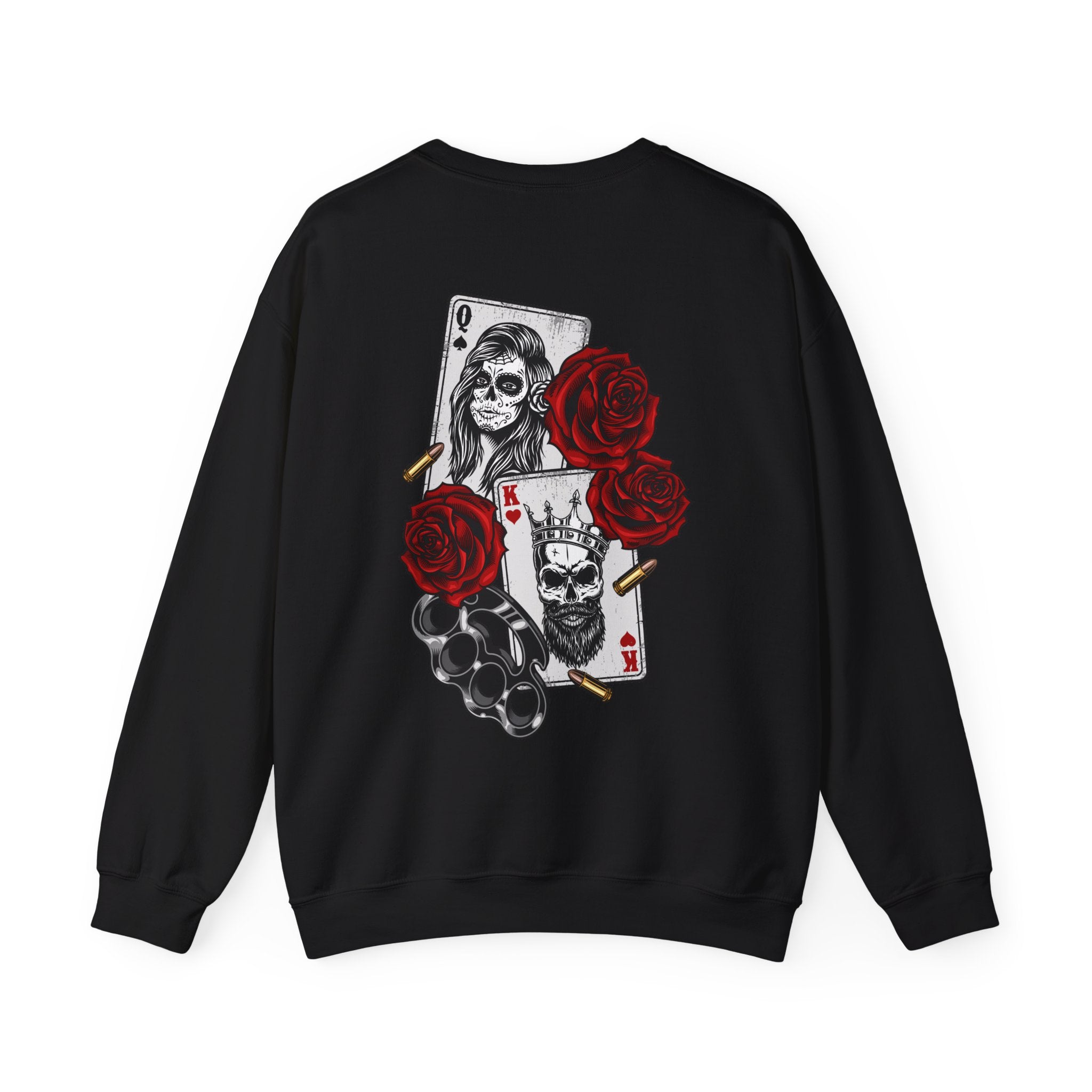 Gothic Floral Sweatshirt -  Edgy Streetwear – Bamerix