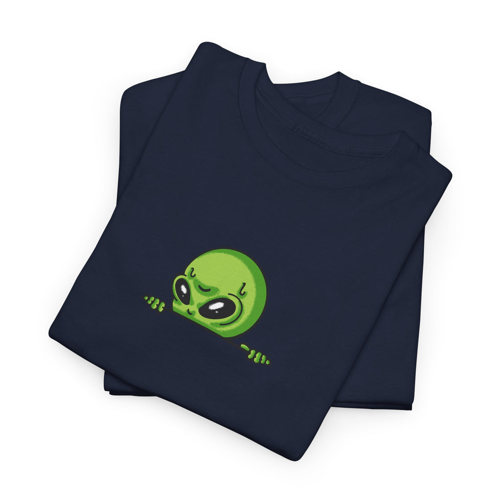 Funny Alien Graphic Tee – Bamerix