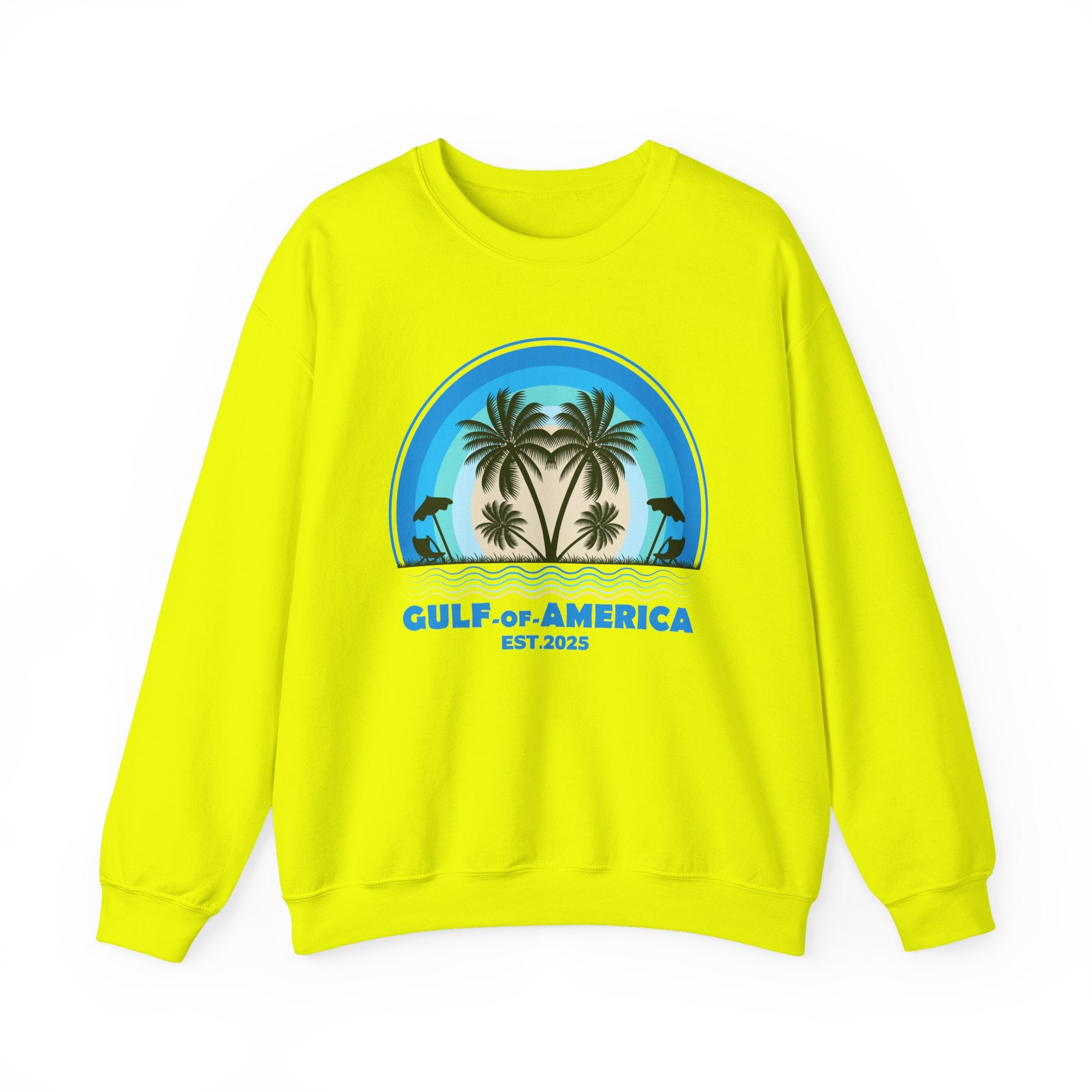 Gulf of America Sweatshirt, Ocean Vibes Jumper – Bamerix