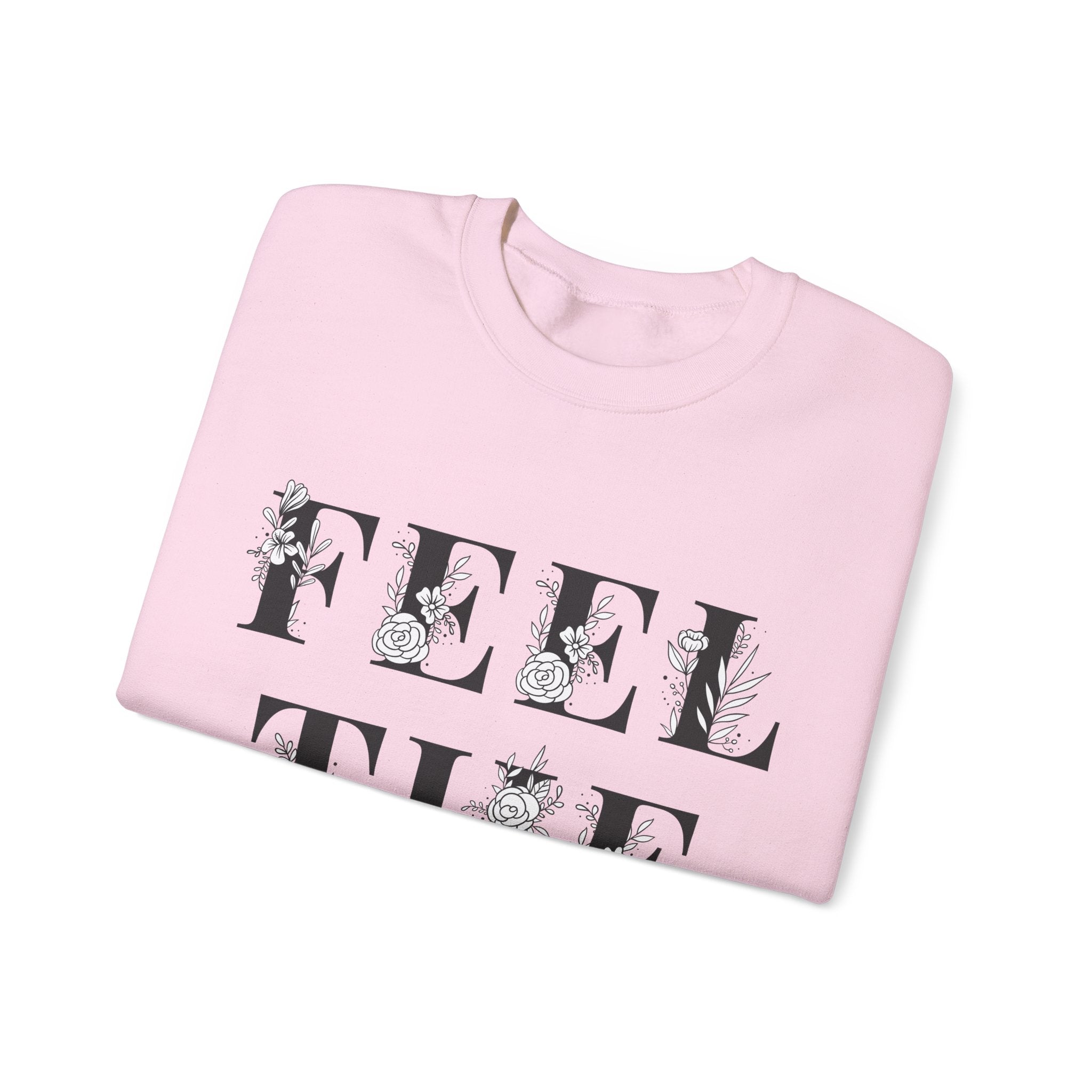 Floral Design Crewneck Sweatshirt – Bamerix