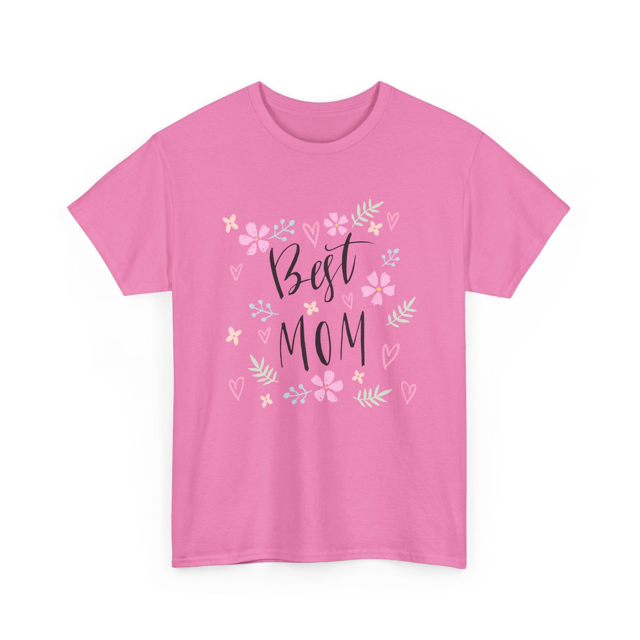 Best Mom Floral T-Shirt – Mother's Day Gift Tee – Bamerix