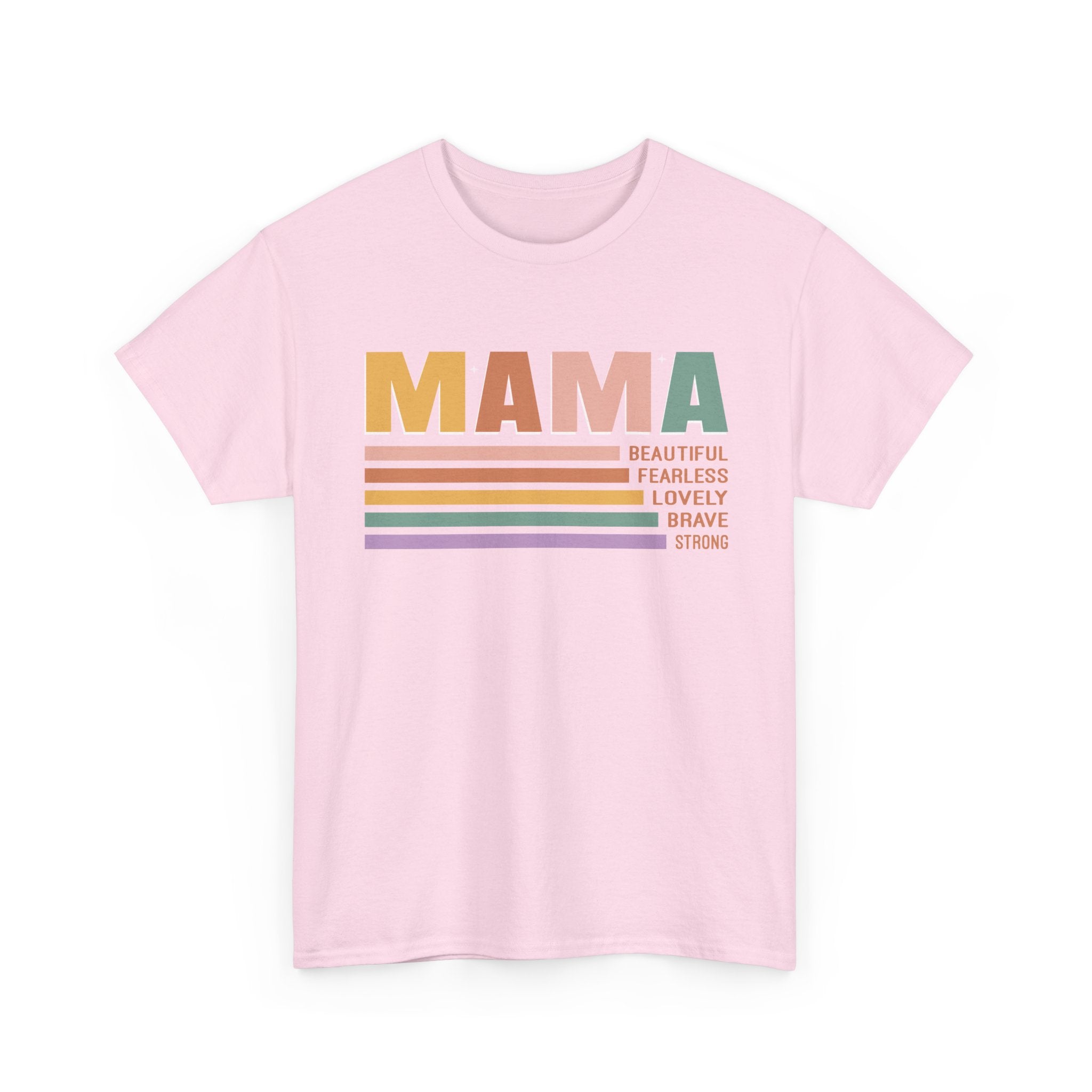 Mama Vintage Rainbow Graphic T-Shirt for Women – Bamerix