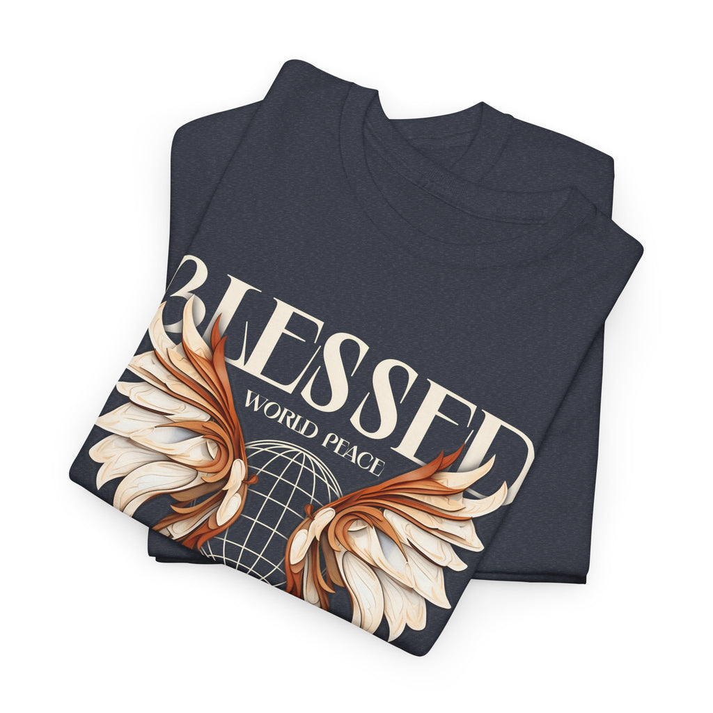 Blessed Peace & Justice Graphic T-Shirt – Bamerix