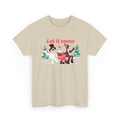 Unisex Winter Holiday Tee - Let it Snow, Christmas Shirt, Cozy Gift – Bamerix