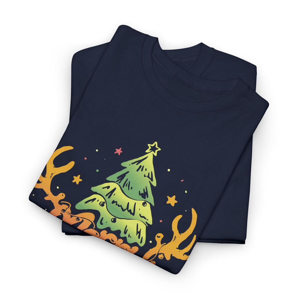 Merry Christmas Unisex Tee, Holiday Shirt, Gift for Him/Her, Winter Apparel, Christmas Outfit, – Bamerix