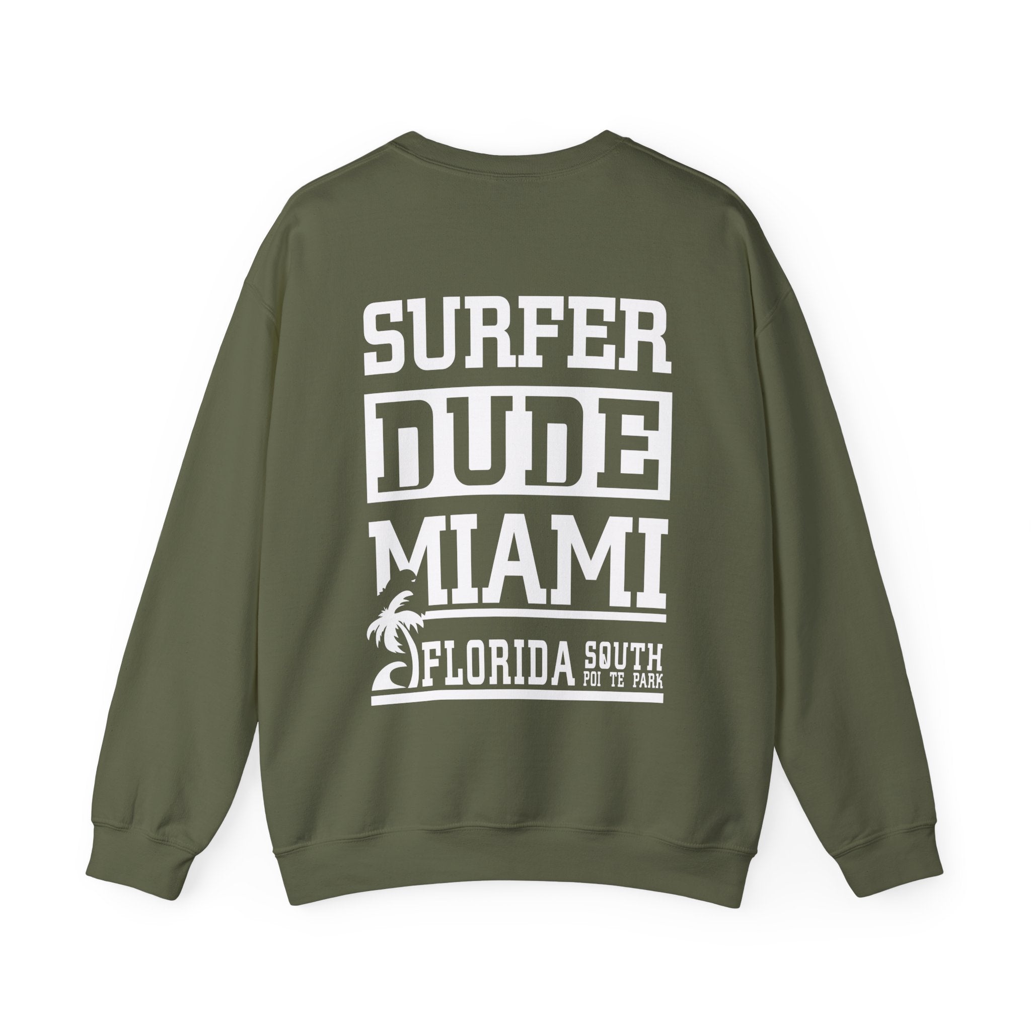 Surfer Dude Miami Sweatshirt Unisex Beach Apparel – Bamerix