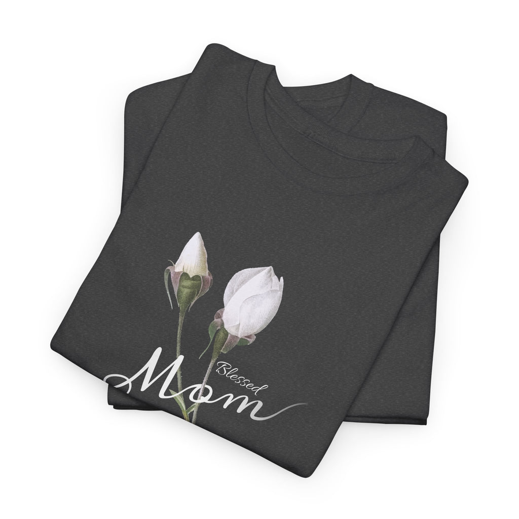 Mom Floral T-Shirt for Women – Minimal Mother's Day Gift – Bamerix