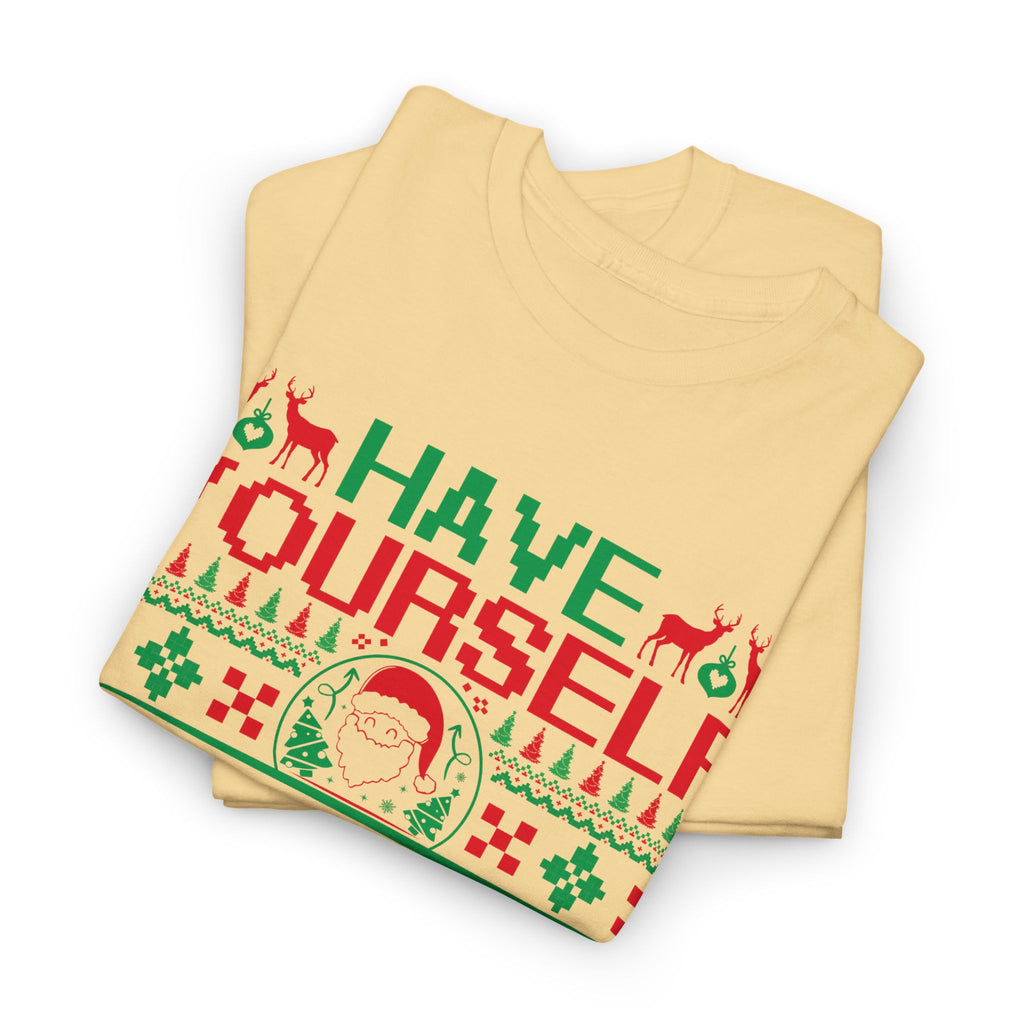 Christmas Graphic Tee, Holiday T-Shirt, Festive Shirt, Xmas Top, Unisex Cotton Tee – Bamerix