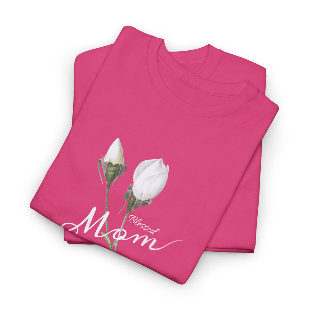 Mom Floral T-Shirt for Women – Minimal Mother's Day Gift – Bamerix