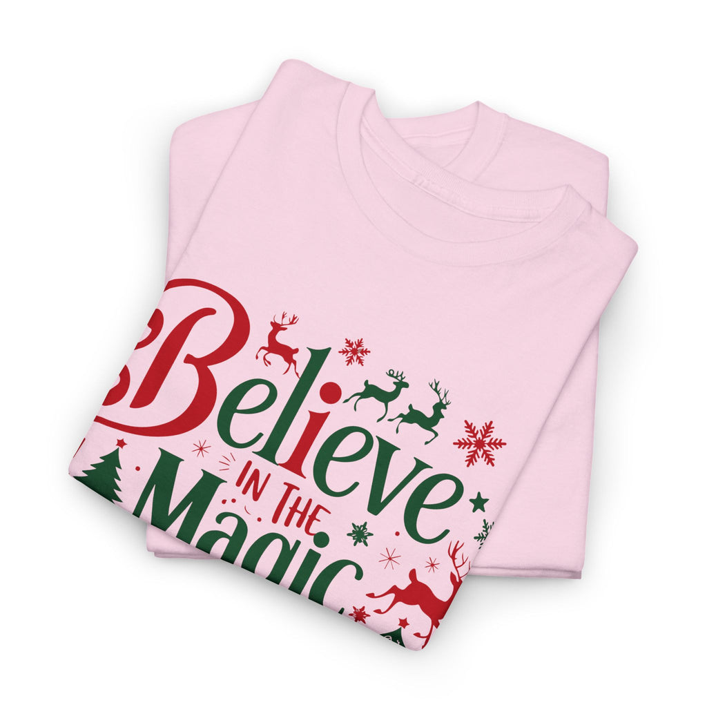 Christmas Magic Unisex Tee - Believe in the Spirit of the Holiday – Bamerix