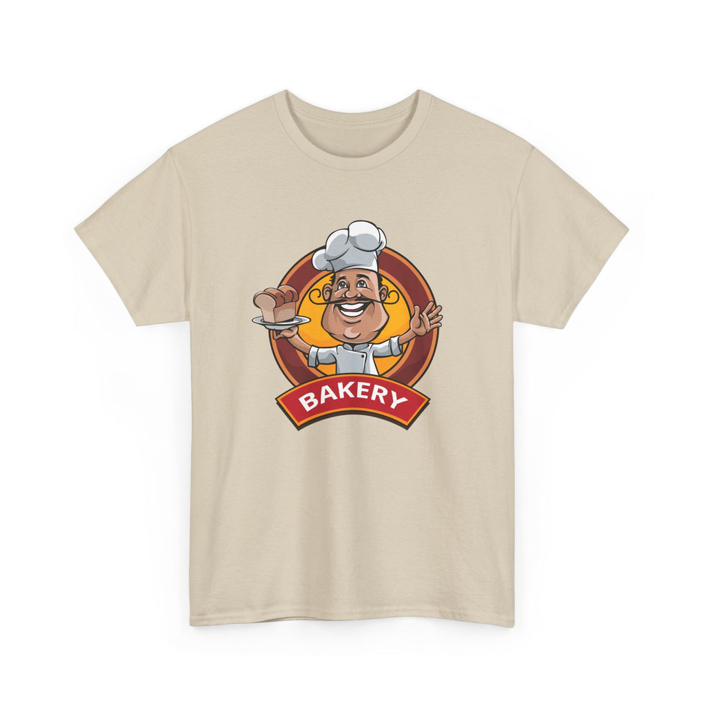 Bakery Chef Graphic T-Shirt – Retro Baker Logo Tee – Bamerix